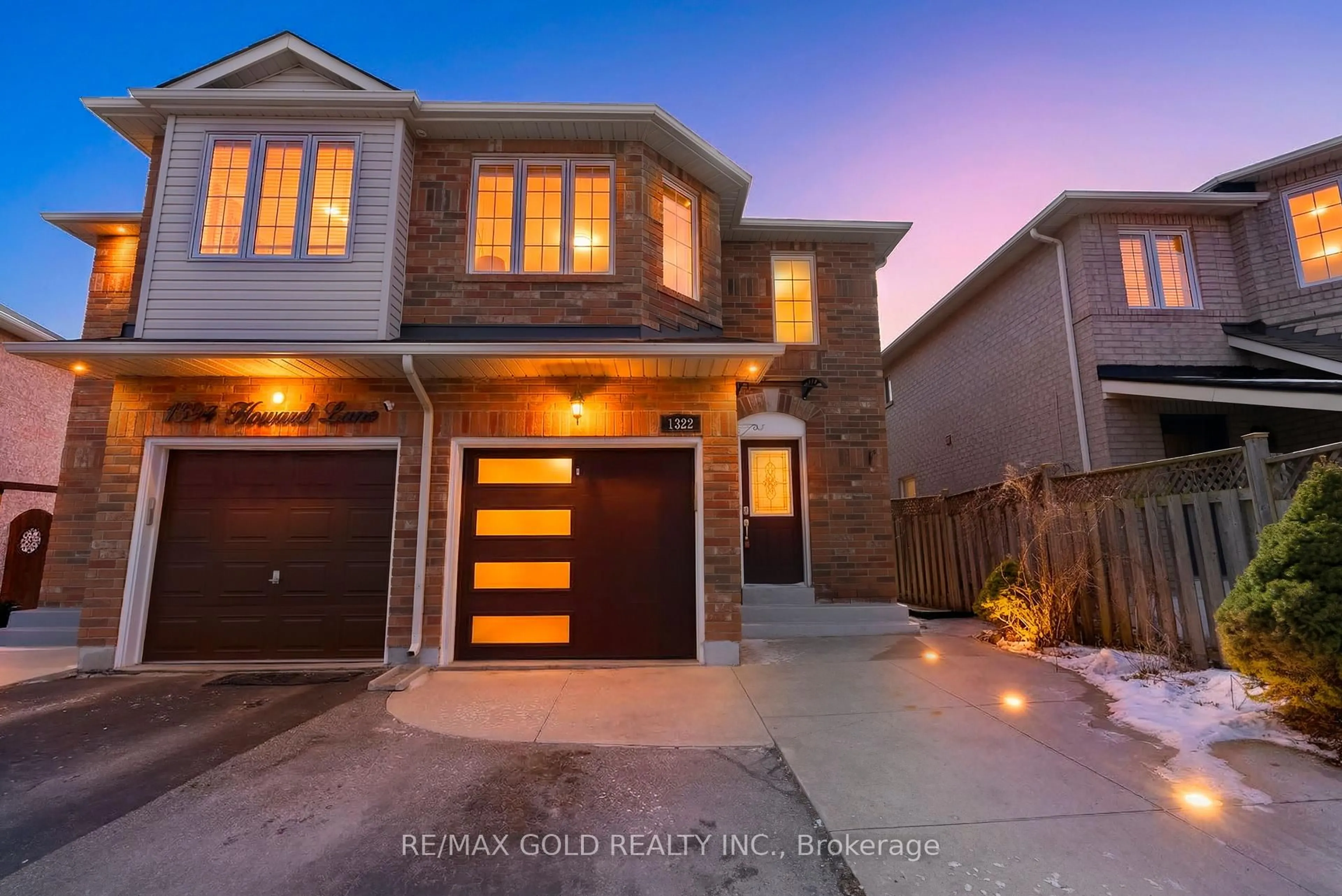 Home with brick exterior material, street for 1322 Mowat Lane, Milton Ontario L9T 6C2