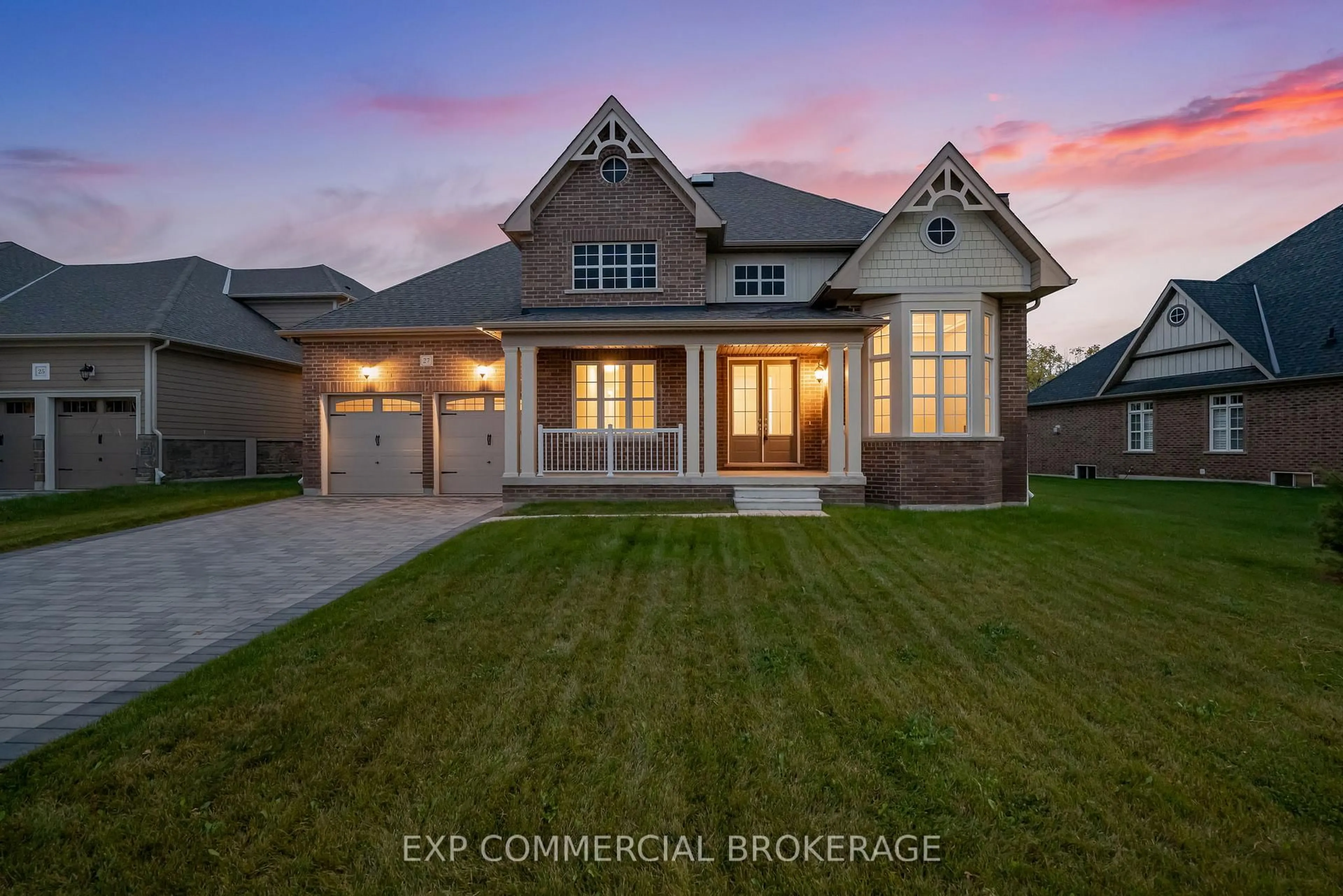 Home with brick exterior material, street for 27 Gamble St, Halton Hills Ontario L7G 0P3