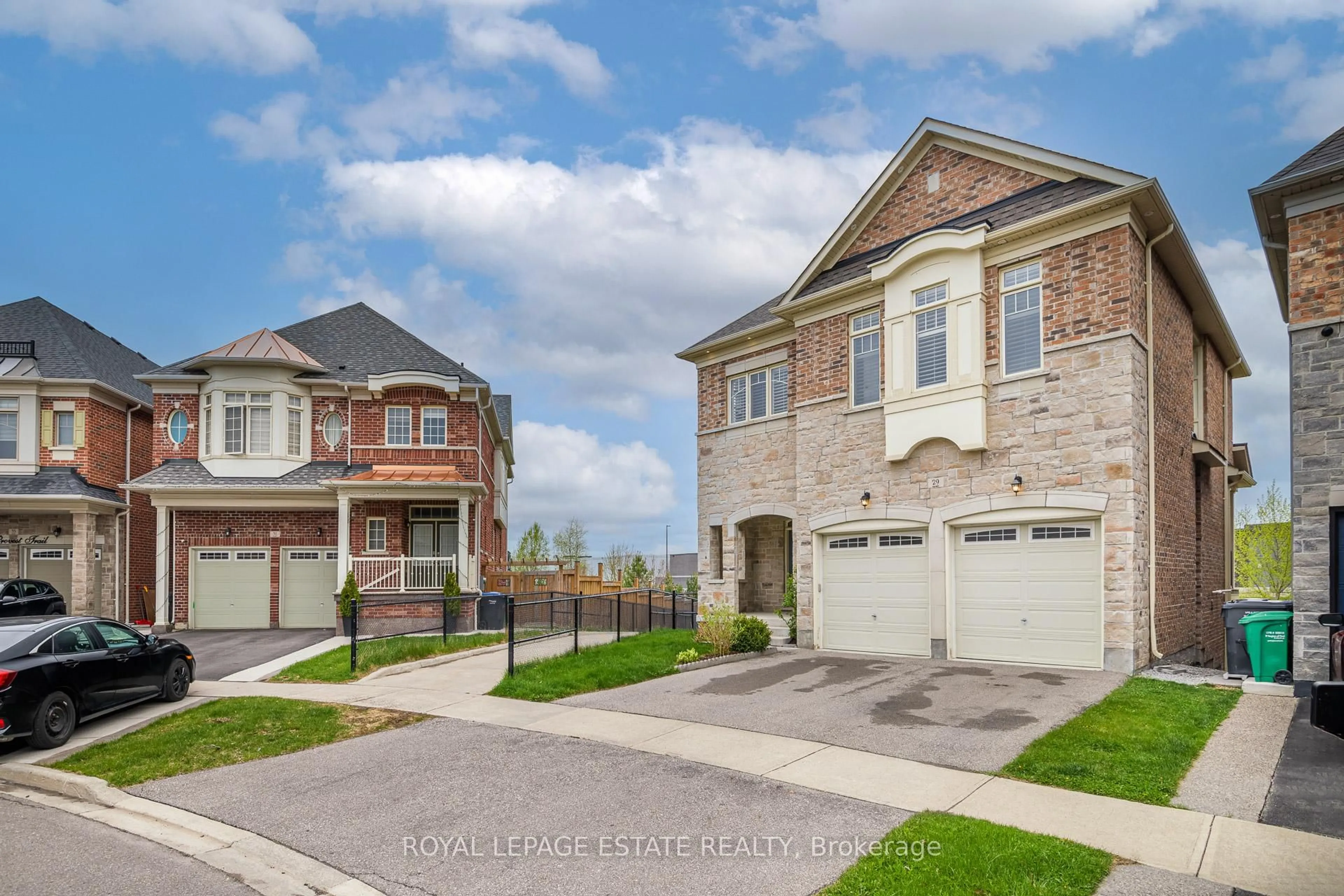 Home with brick exterior material, street for 29 Provost Tr, Brampton Ontario L6Y 6E7