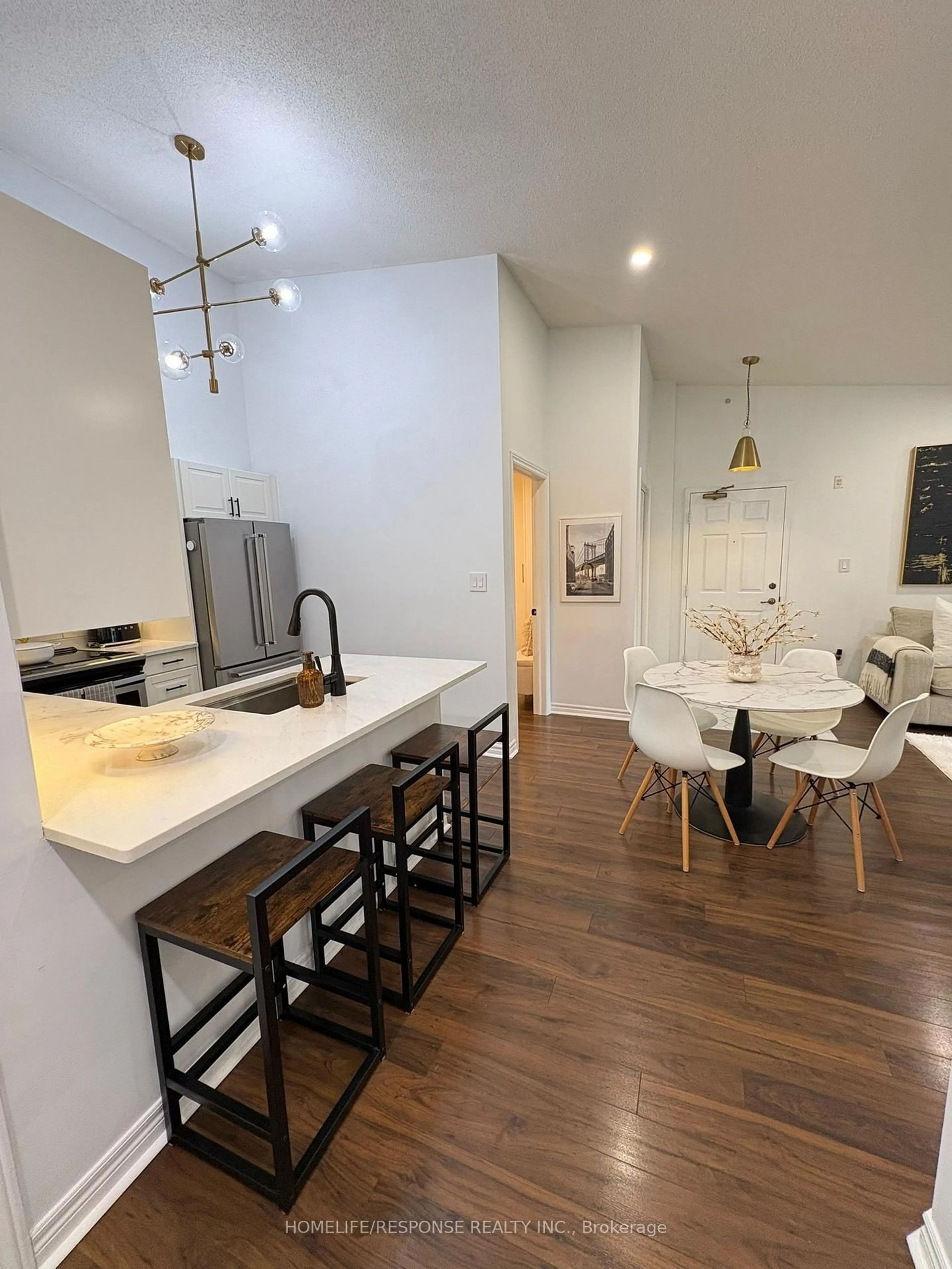 Open concept kitchen, unknown for 2075 Appleby Line #408, Burlington Ontario L7L 7H3