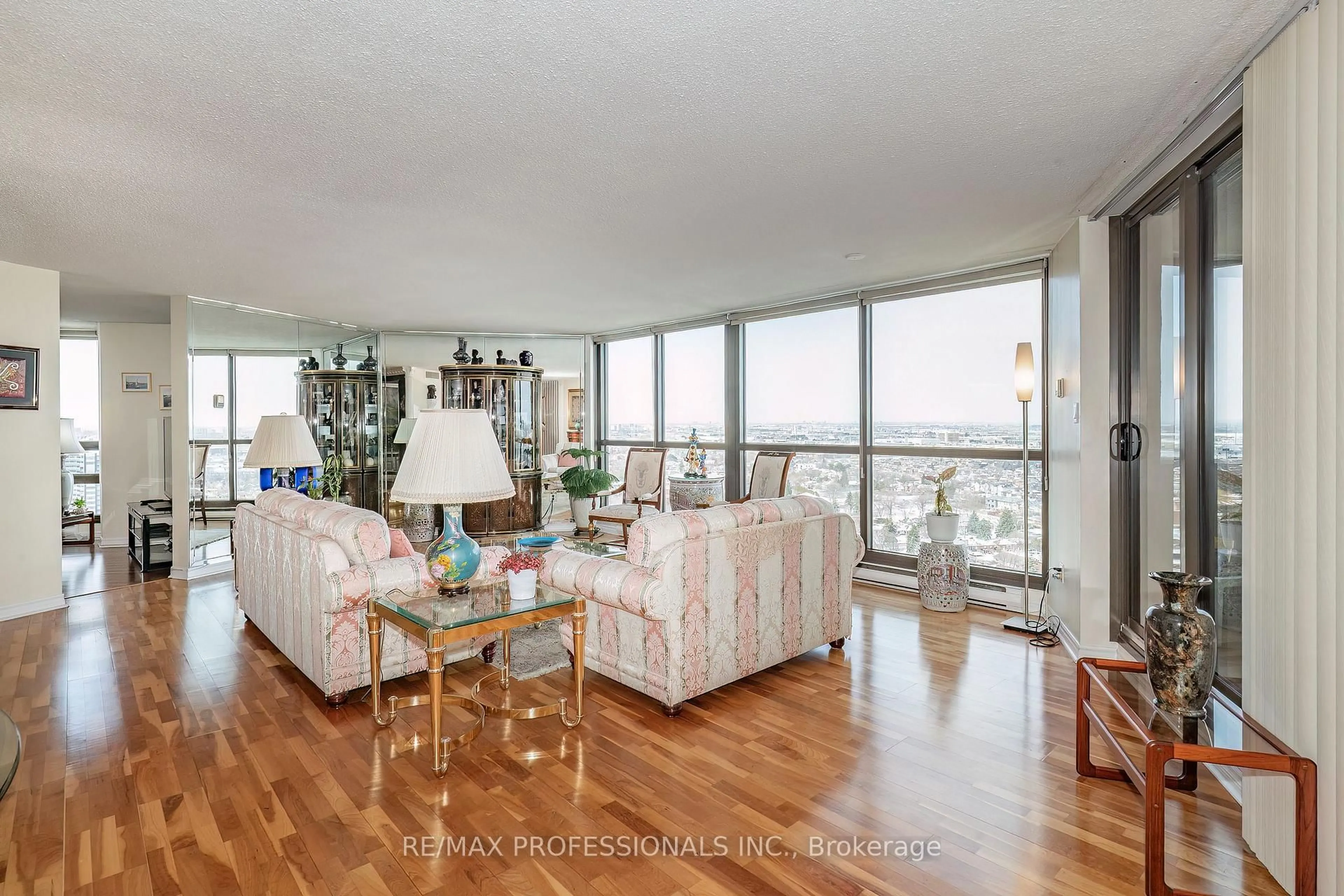 Living room with furniture, unknown for 2010 Islington Ave #2302, Toronto Ontario M9P 3S8