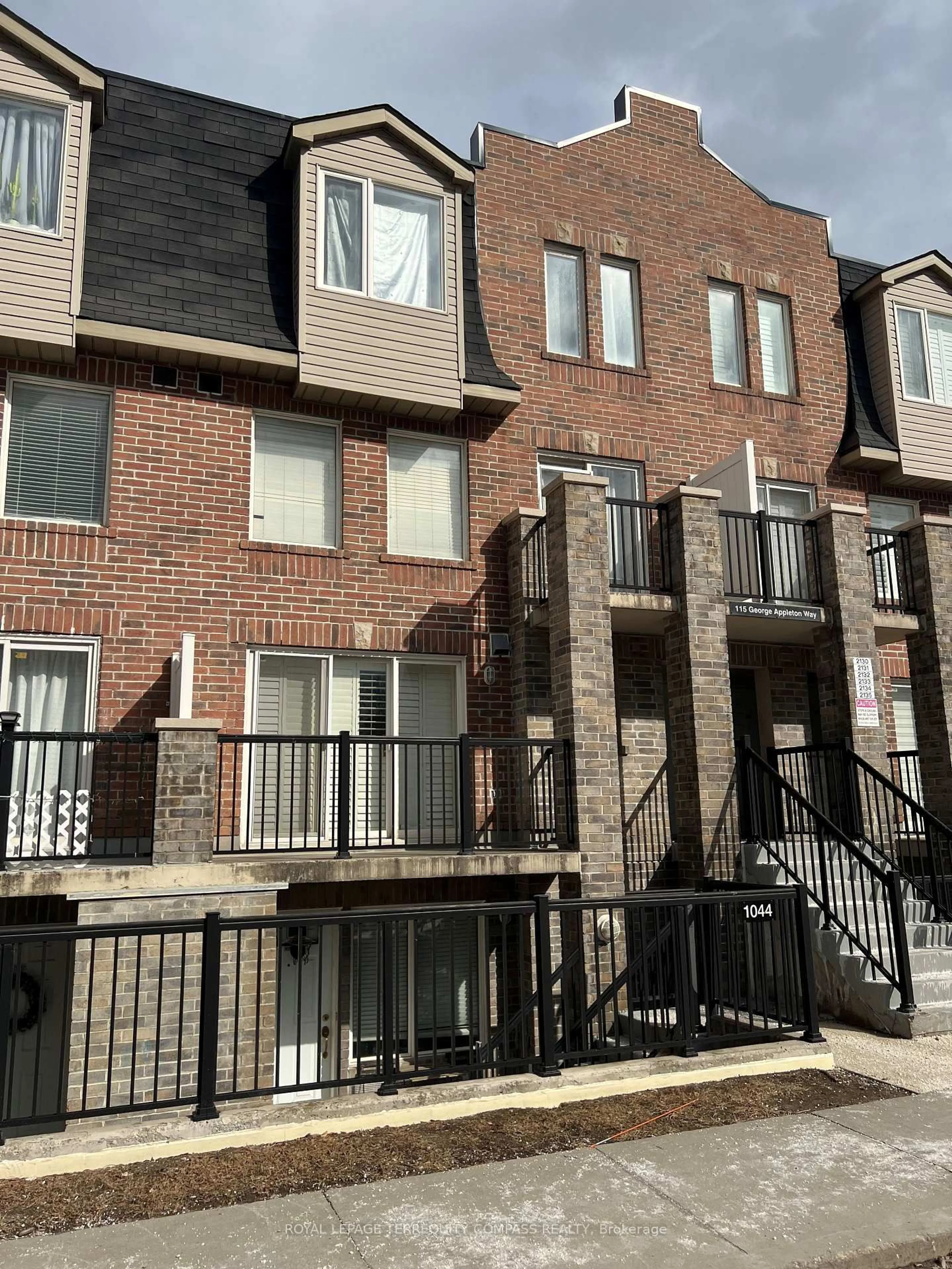 Home with brick exterior material, street for 115 George Appleton Way #2137, Toronto Ontario M3M 0A2