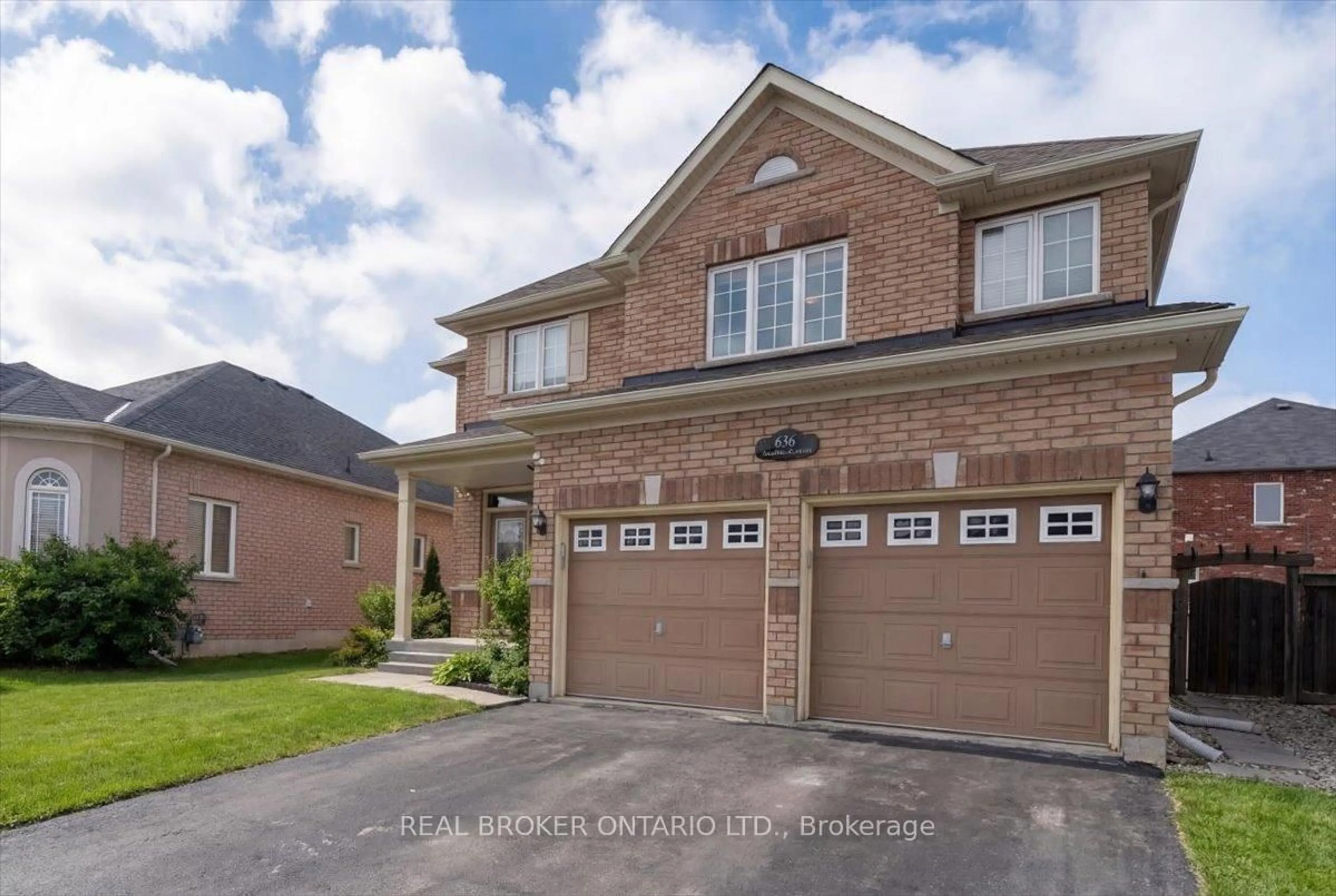Home with brick exterior material, street for 636 Serafini Cres, Milton Ontario L9T 7P1