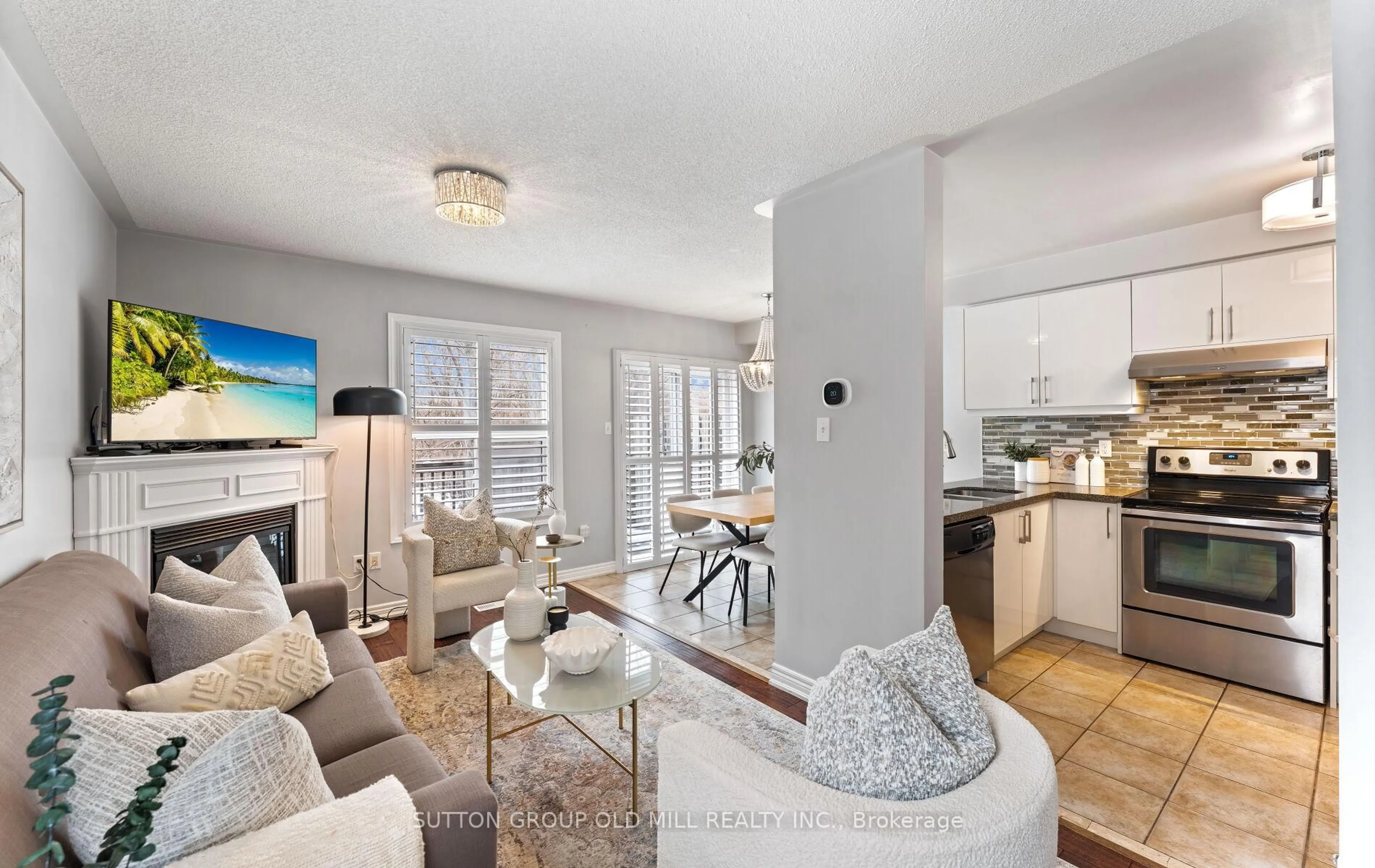 Living room with furniture, unknown for 15 Katrina Crt, Toronto Ontario M6L 3G3