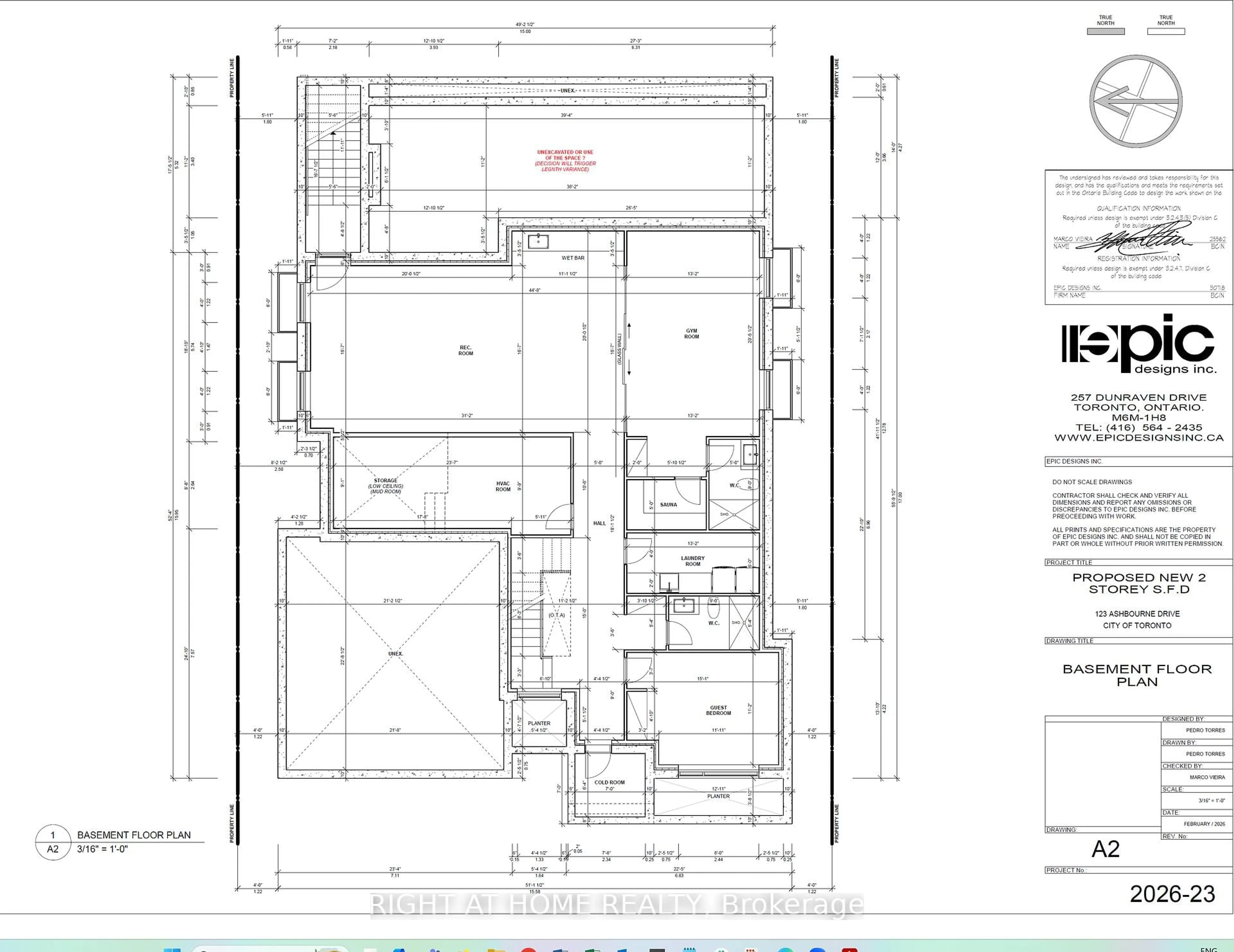 Floor plan for 123 Ashbourne Dr, Toronto Ontario M9B 4H9