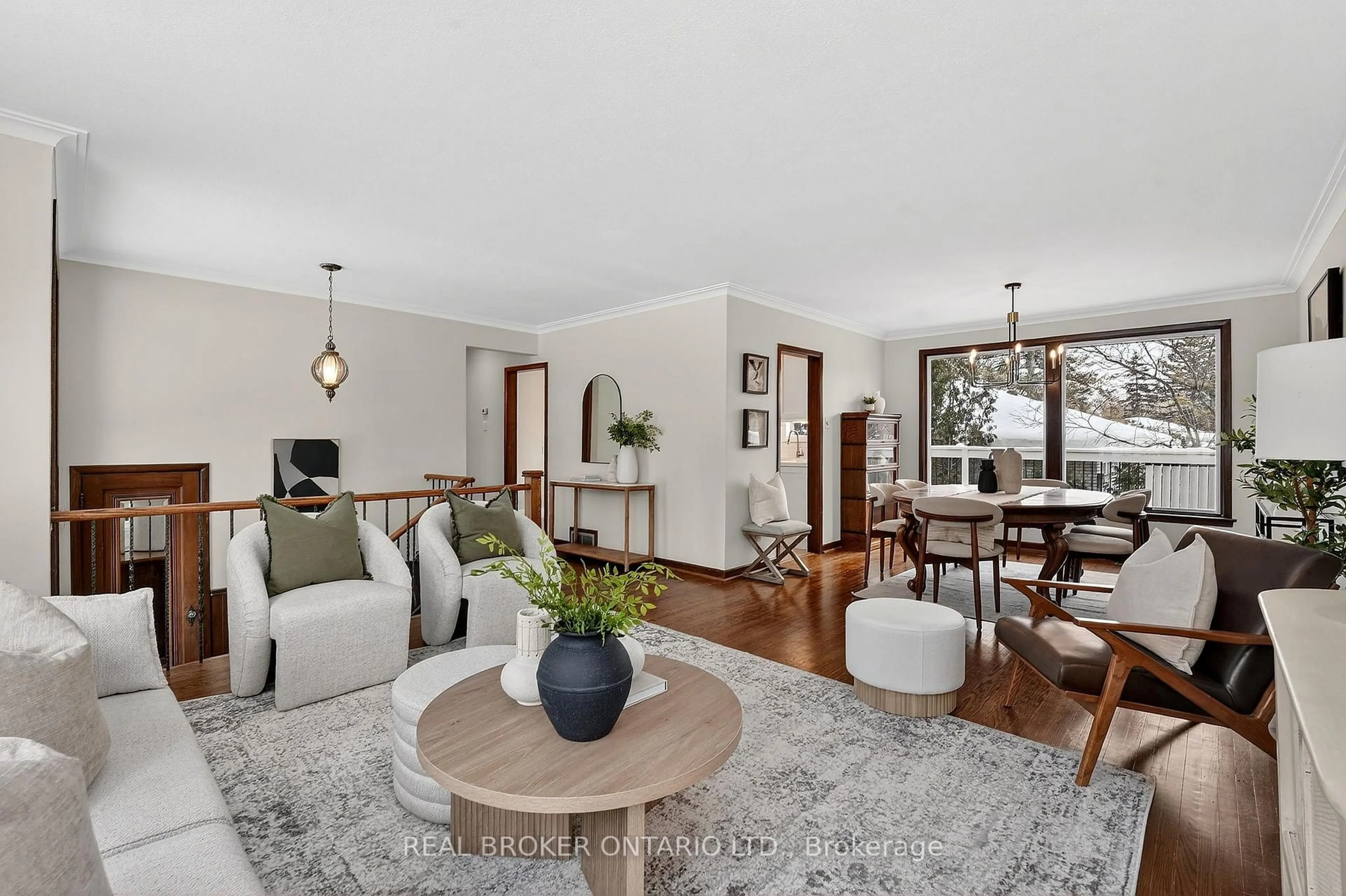 Living room with furniture, unknown for 1269 Royal York Rd, Toronto Ontario M9A 4C4