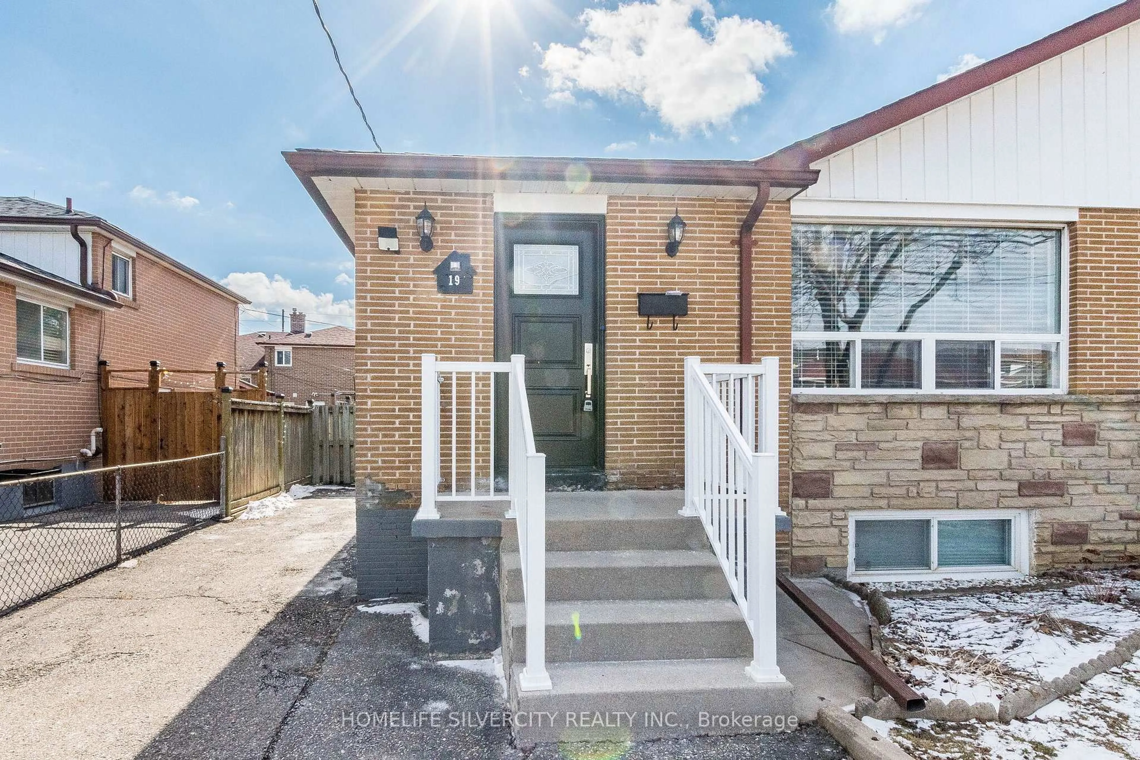 Home with brick exterior material, street for 19 Garfield Cres, Brampton Ontario L6V 1V7