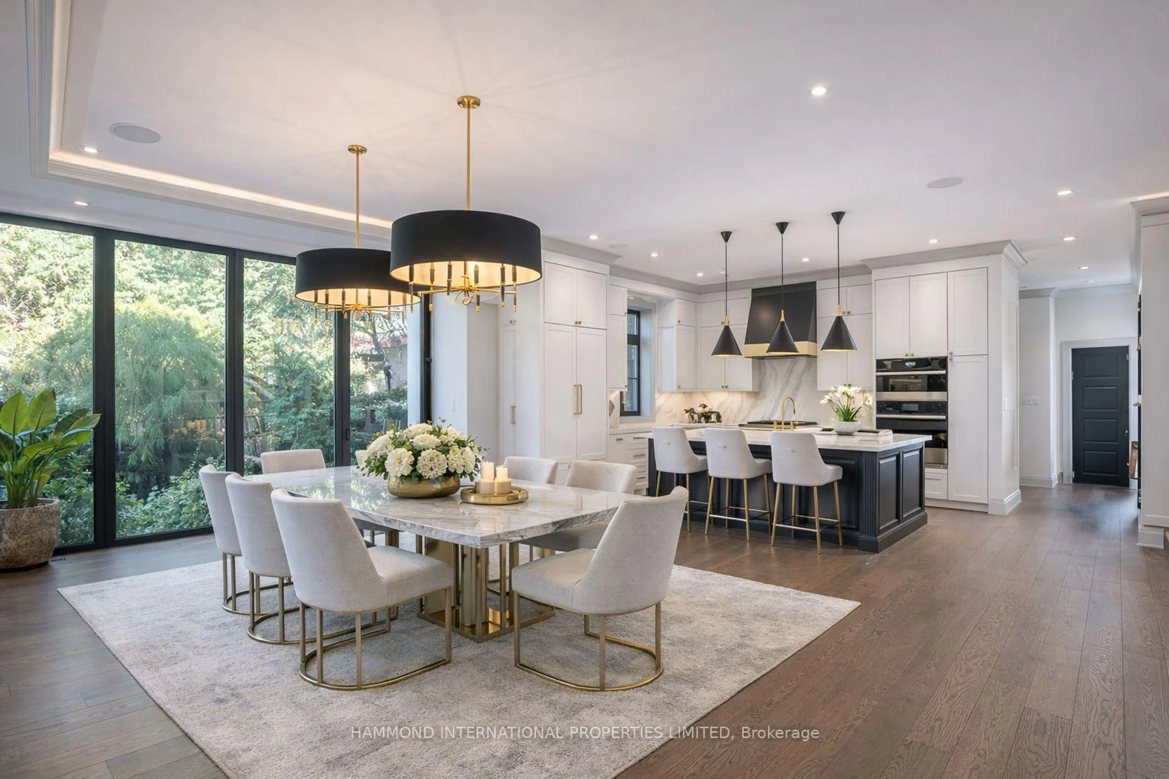 Open concept kitchen, unknown for 4 Braywin Dr, Toronto Ontario M9P 2P1