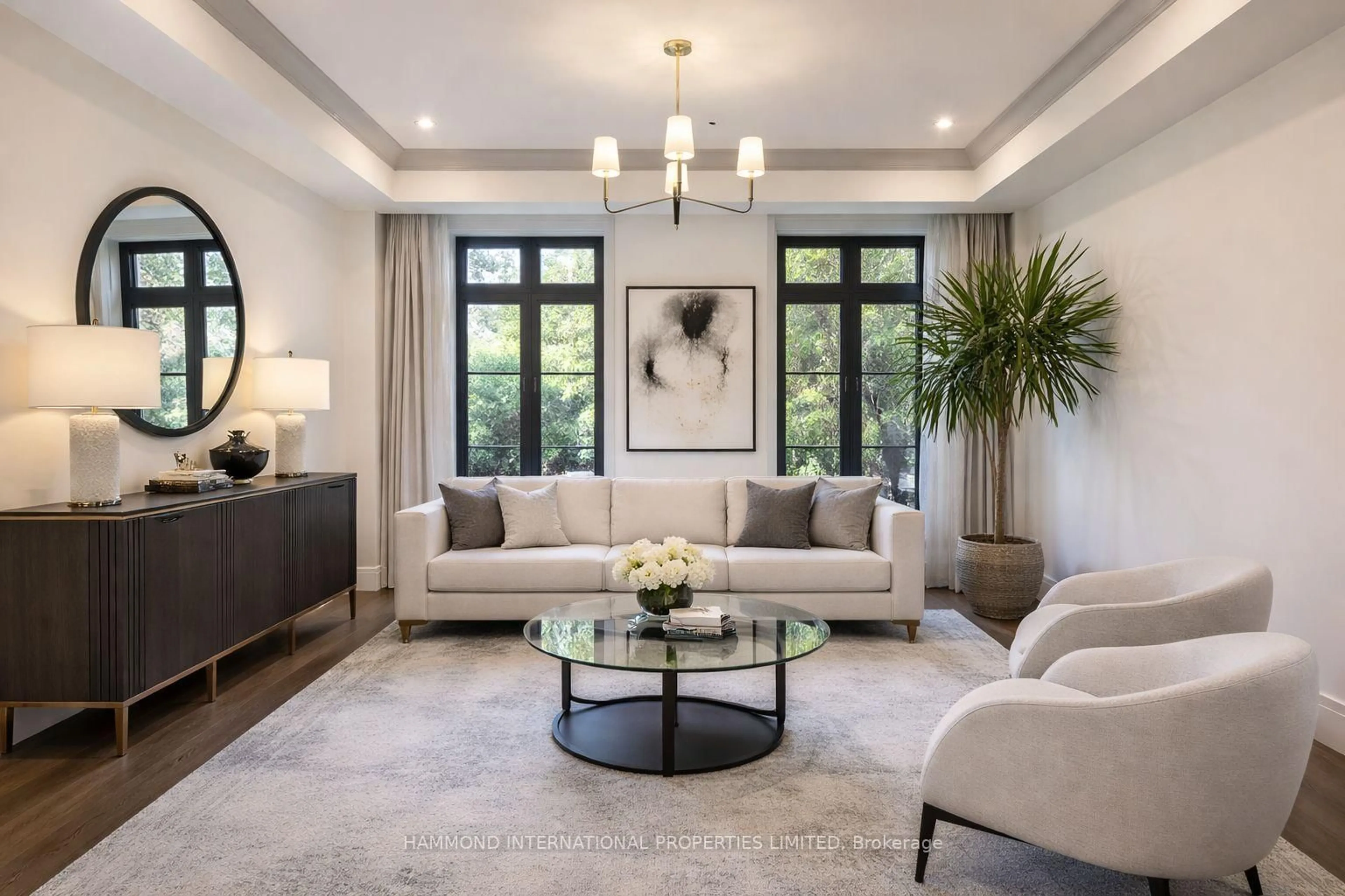 Living room with furniture, unknown for 4 Braywin Dr, Toronto Ontario M9P 2P1