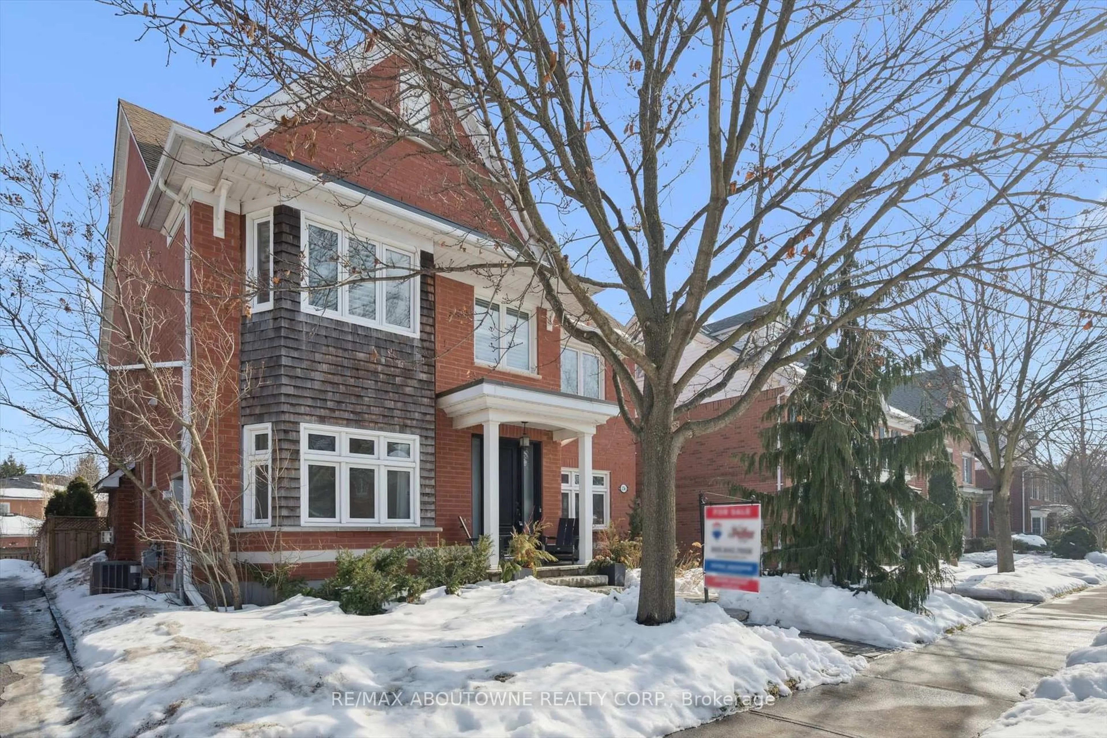 Home with brick exterior material, street for 256 Lexington Rd, Oakville Ontario L6H 6L9