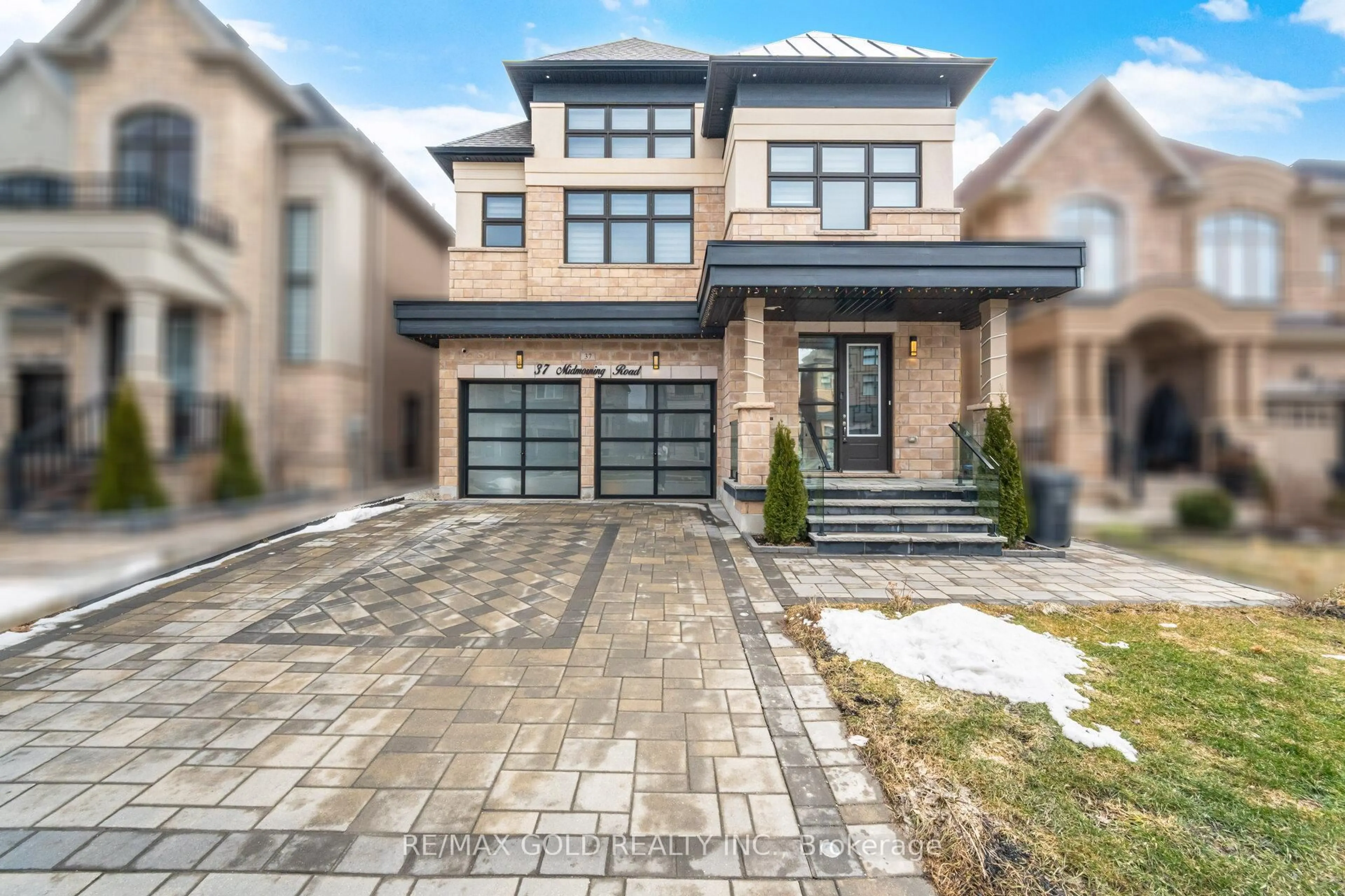 Home with brick exterior material, street for 37 Midmorning Rd, Brampton Ontario L6X 5R5