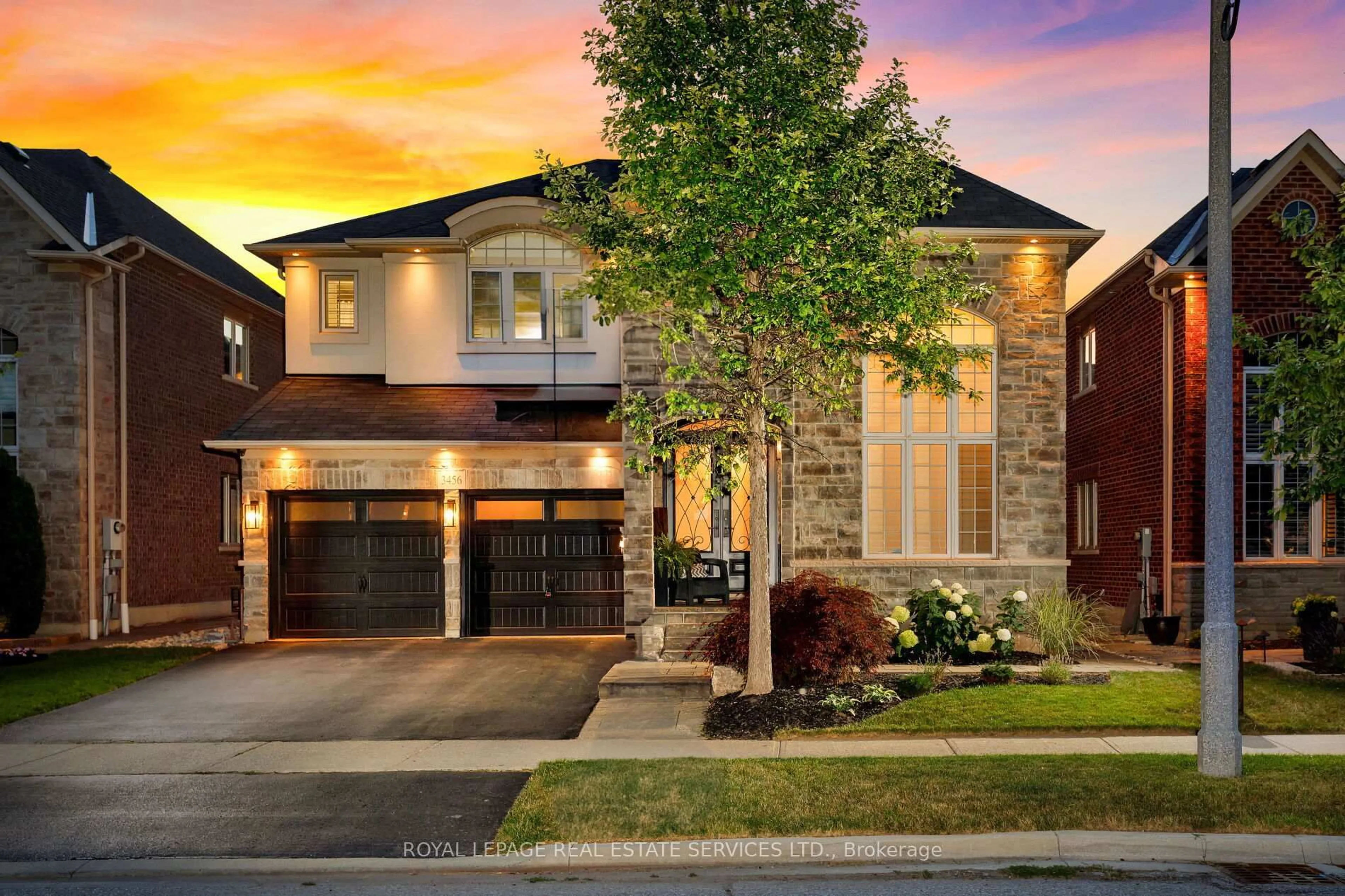 Home with brick exterior material, street for 3456 Liptay Ave, Oakville Ontario L6M 0M7