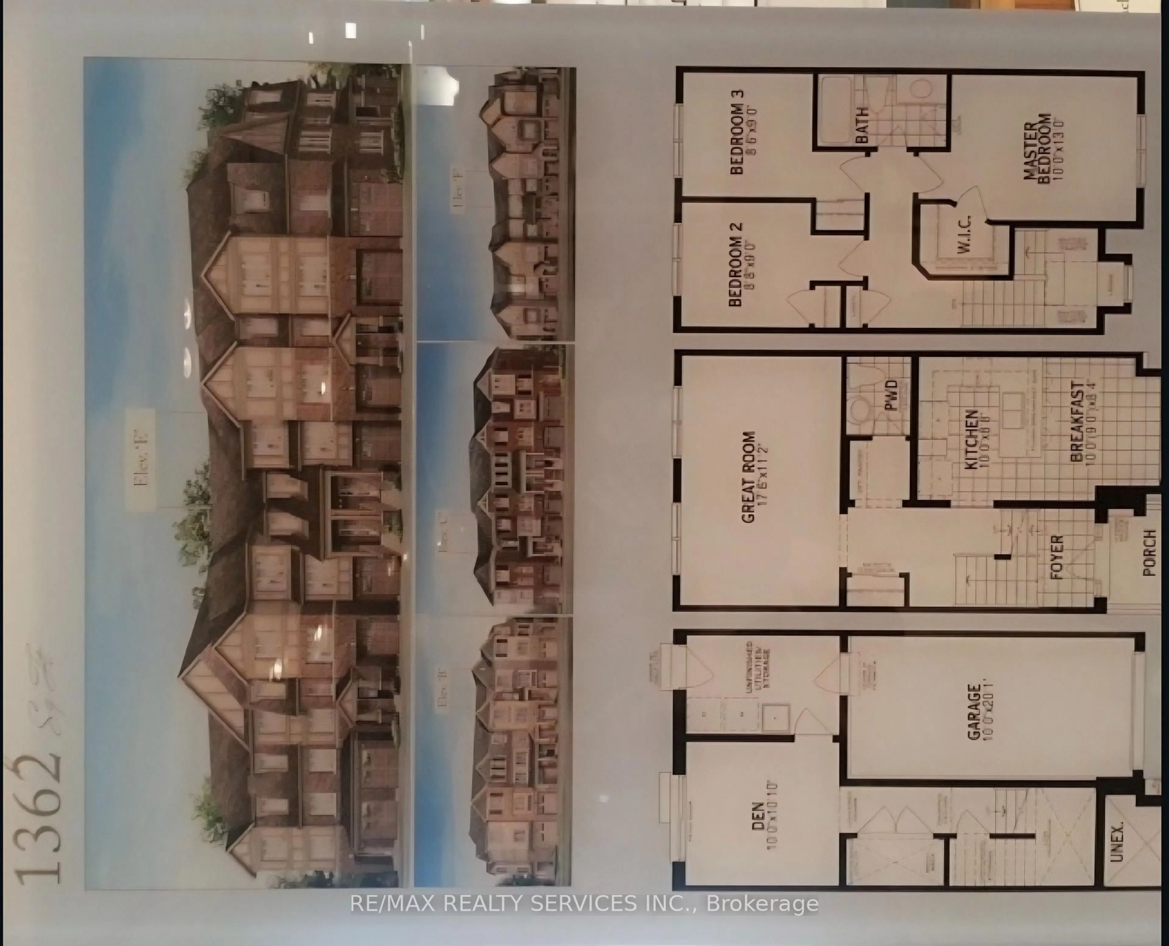 Floor plan for 44 Bannister Cres, Brampton Ontario L7A 4H3