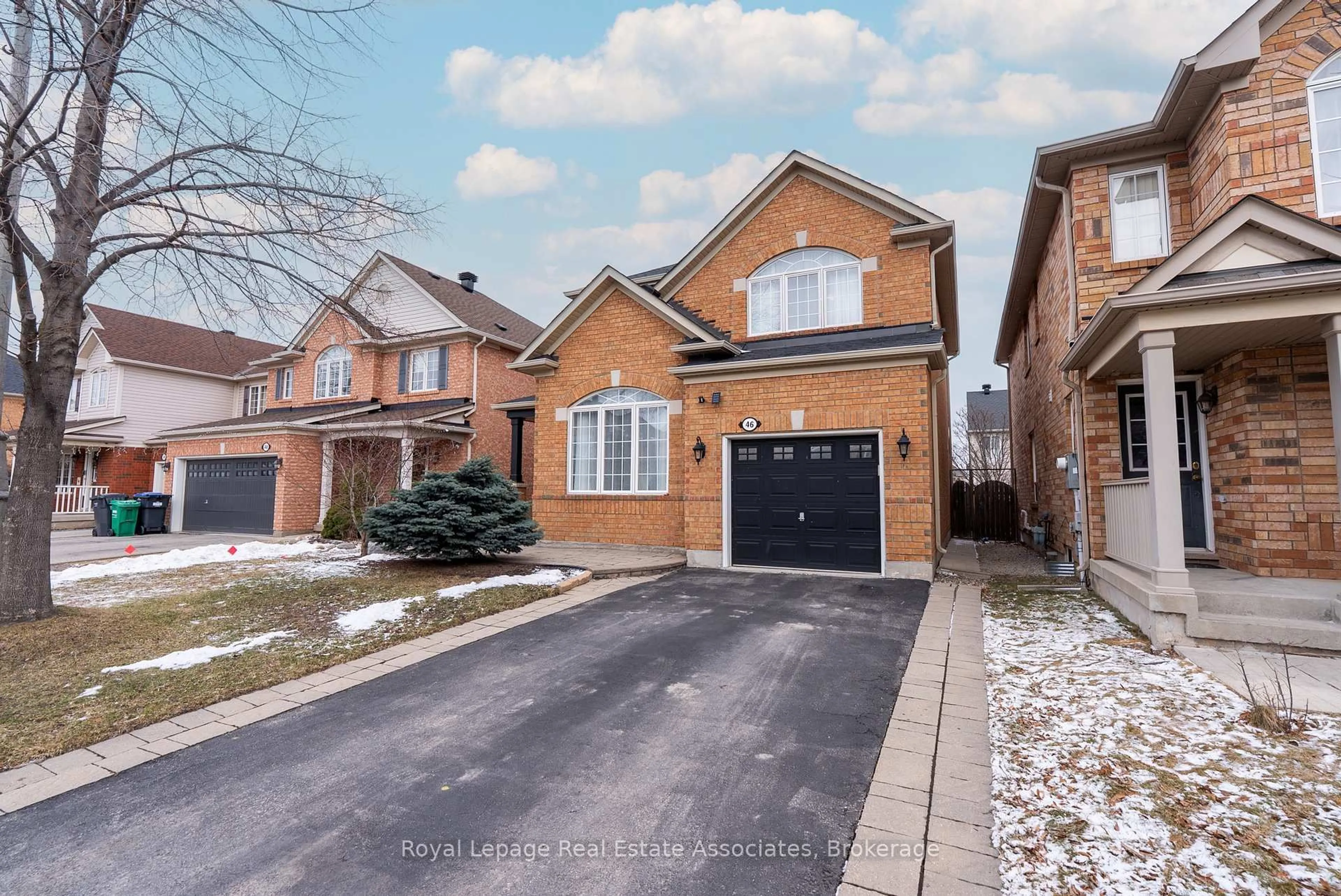 Home with brick exterior material, street for 46 Dehaviland Cres, Brampton Ontario L6X 0M9