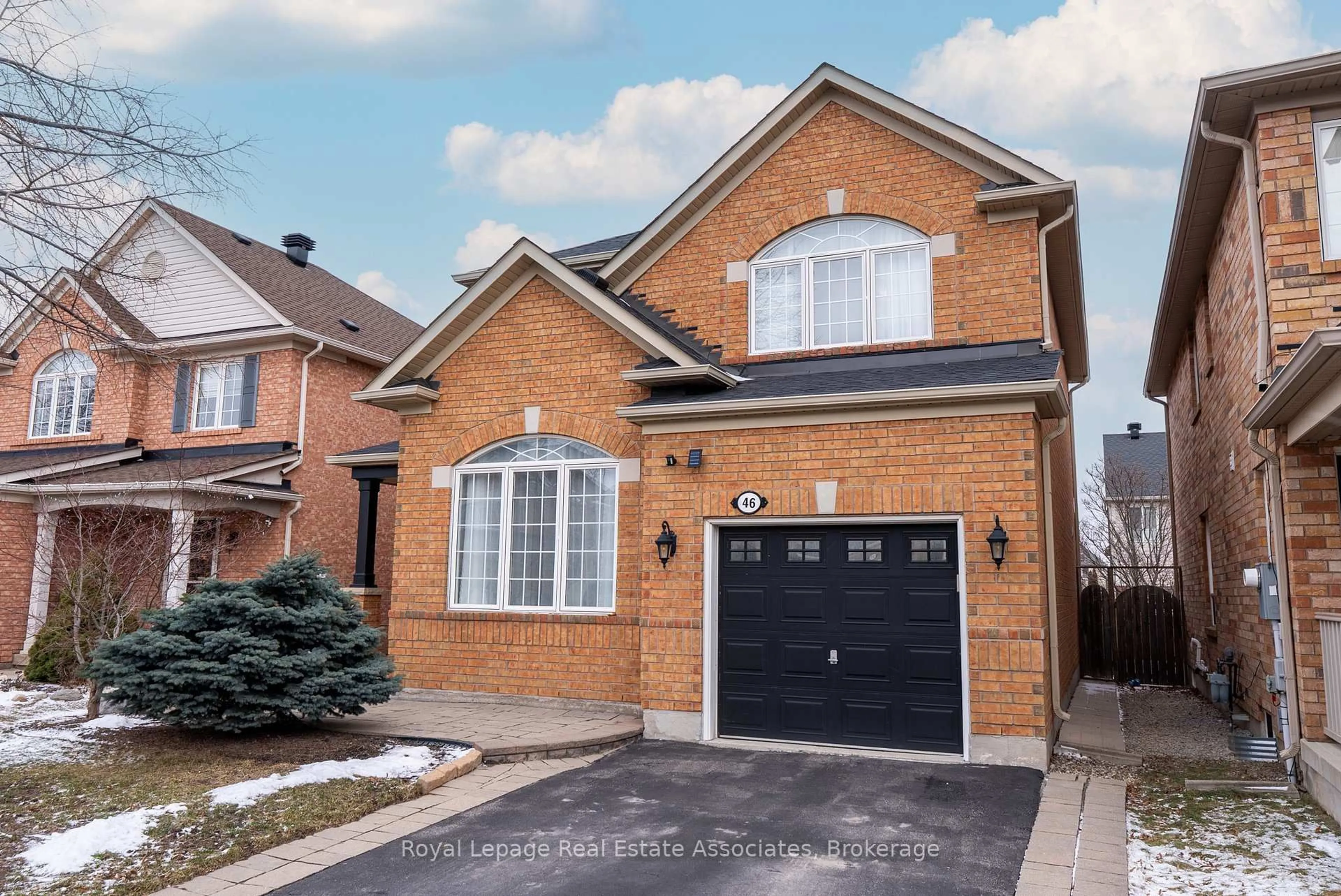 Home with brick exterior material, street for 46 Dehaviland Cres, Brampton Ontario L6X 0M9