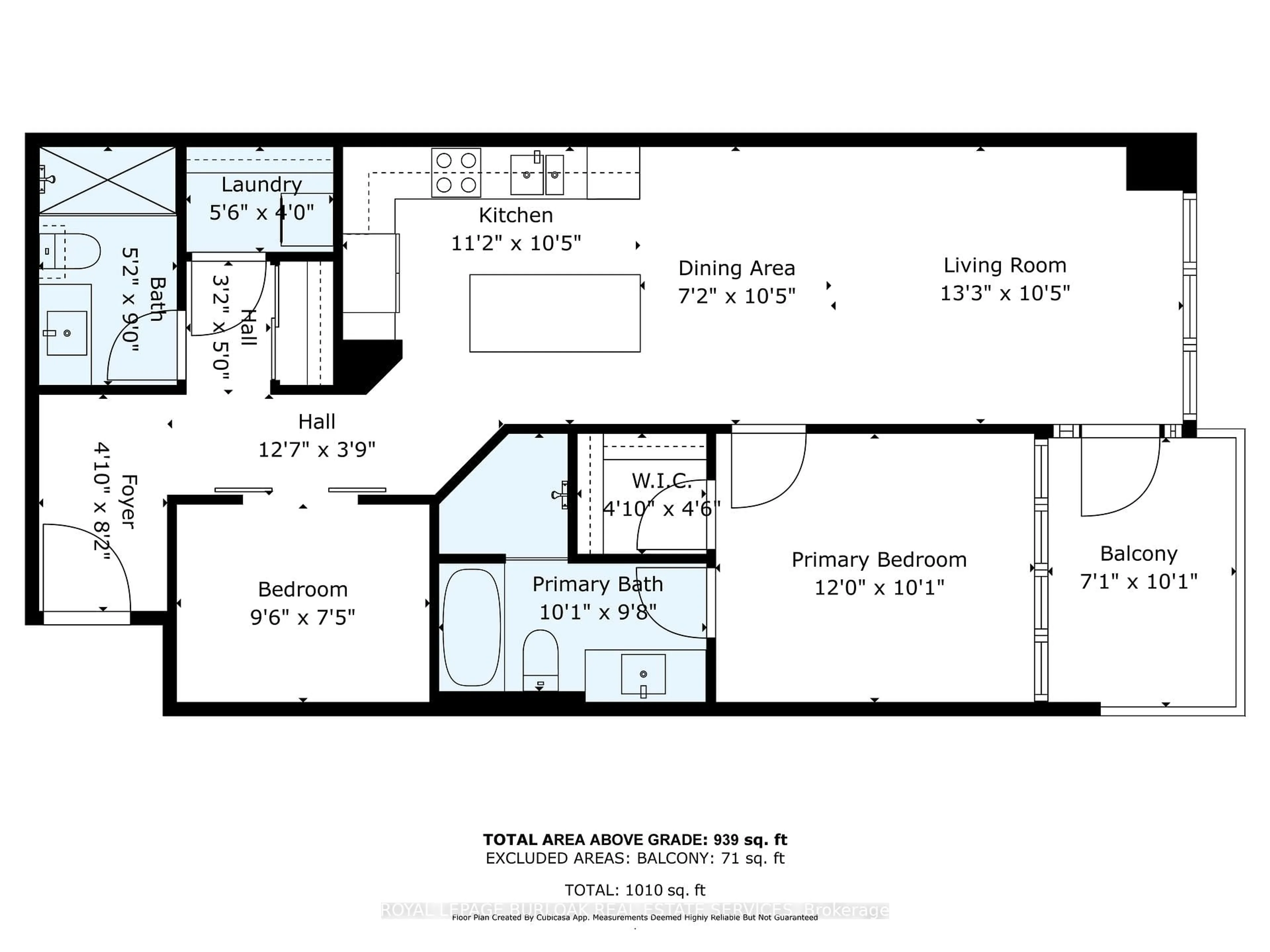 Floor plan for 2025 Maria St #401, Burlington Ontario L7R 0E9