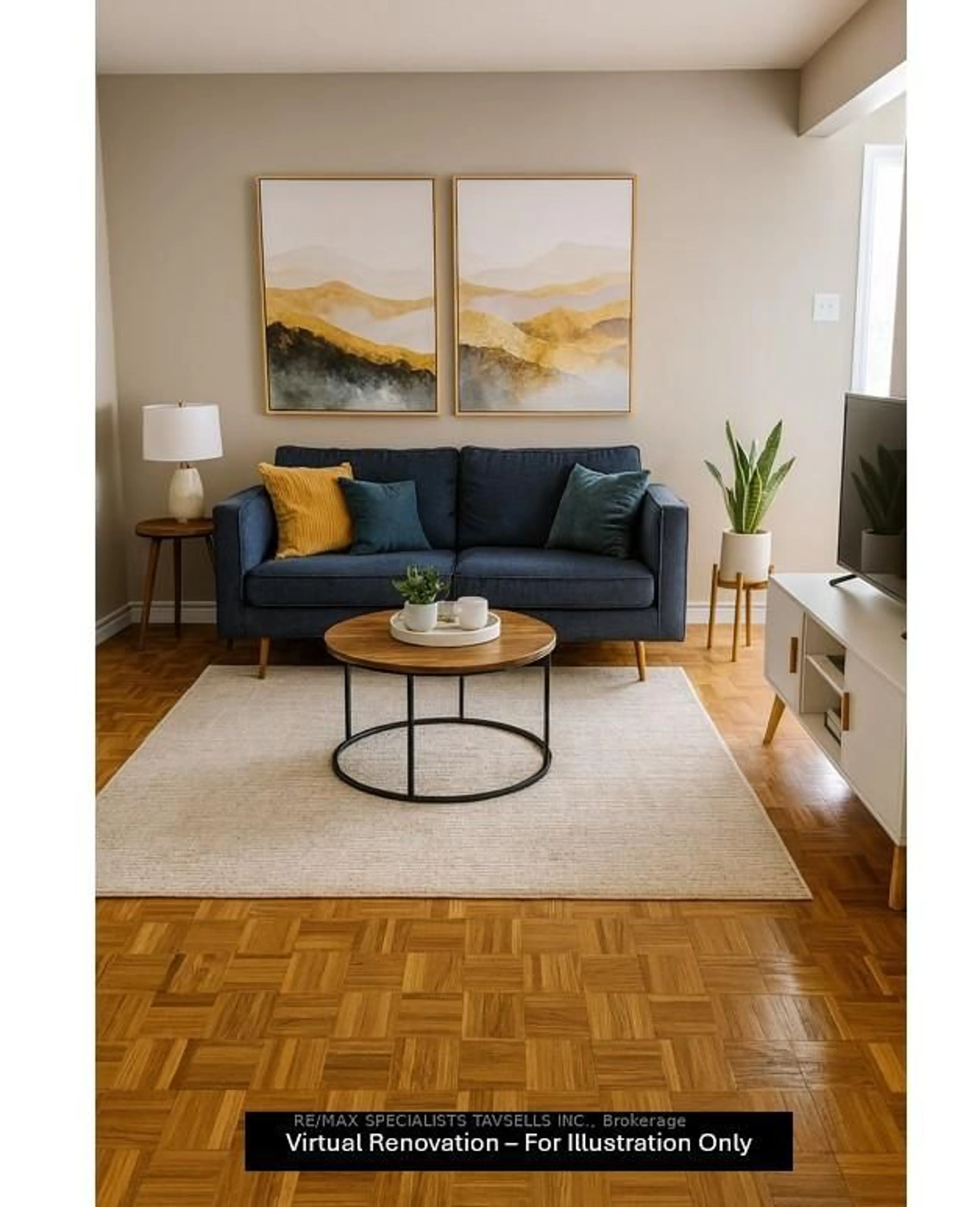 Living room with furniture, unknown for 242 Archdekin Dr, Brampton Ontario L6V 1Z2