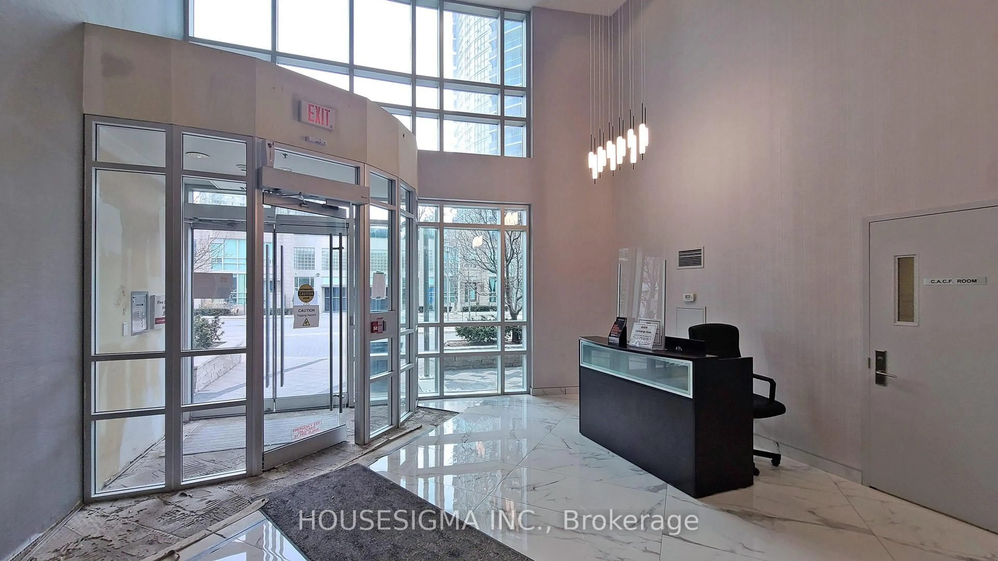 Indoor foyer for 80 Absolute Ave #1303, Mississauga Ontario L4Z 0A2