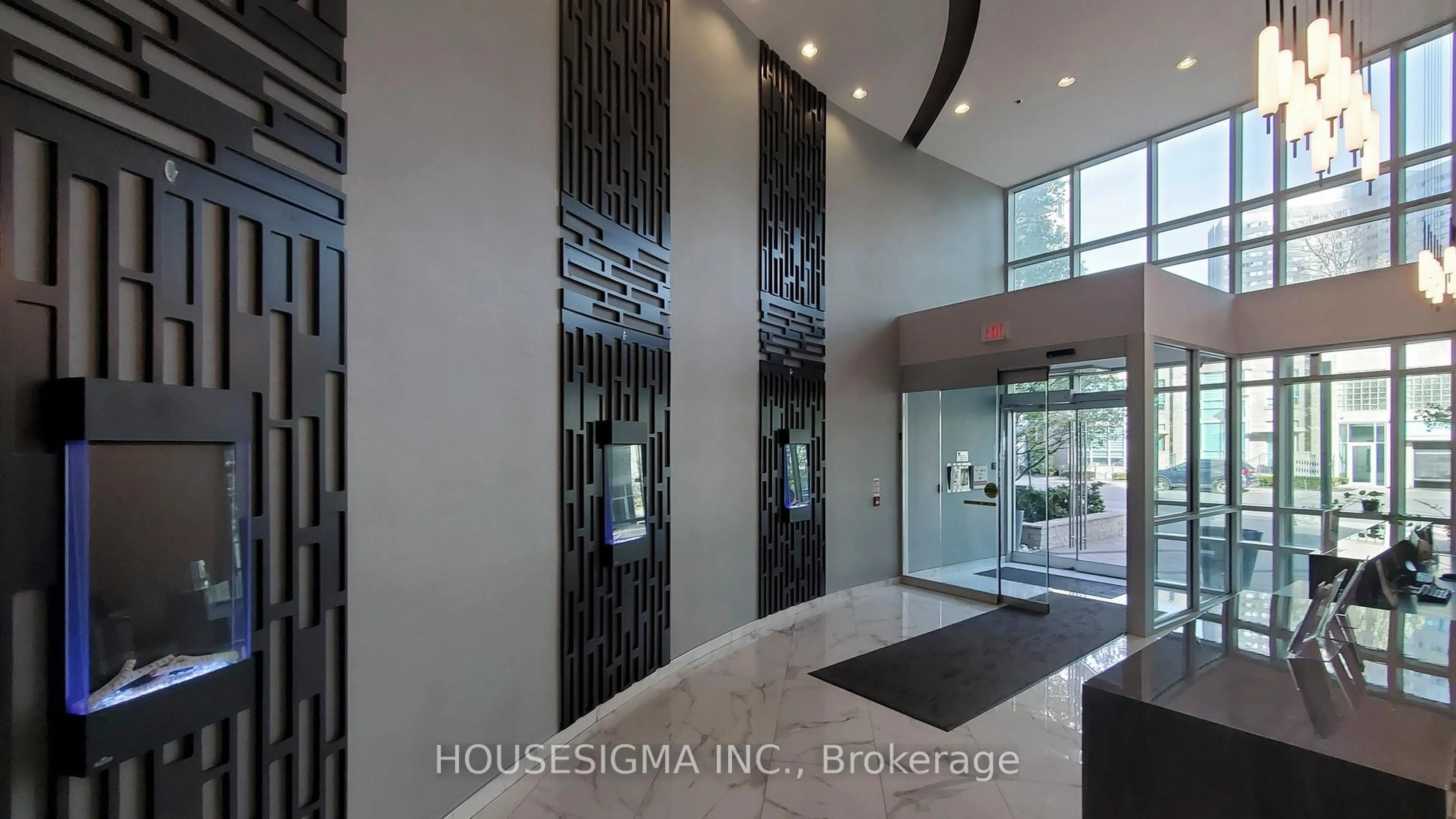 Indoor foyer for 80 Absolute Ave #1303, Mississauga Ontario L4Z 0A2