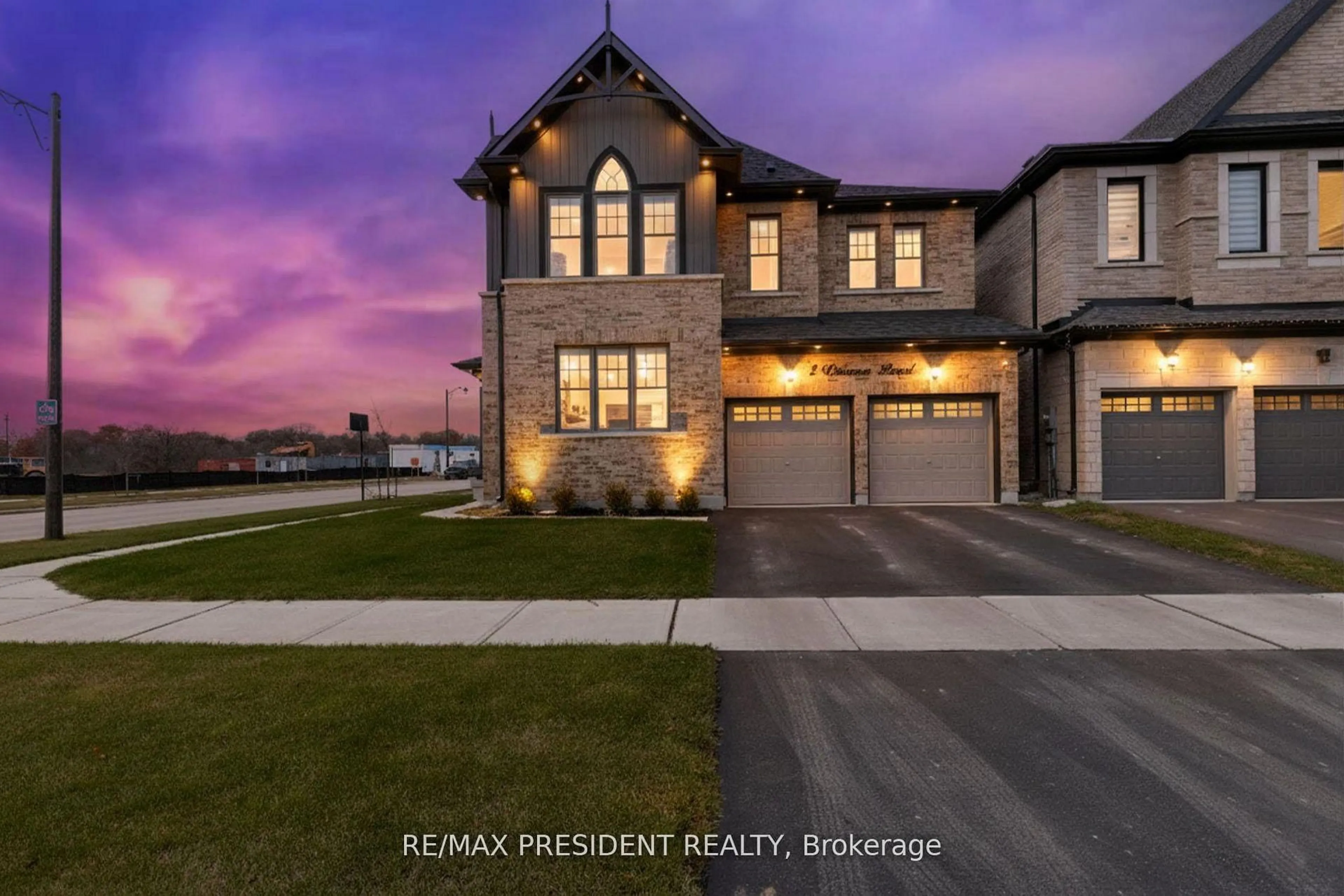 Home with brick exterior material, street for 2 Vincena Rd, Caledon Ontario L7C 4M5