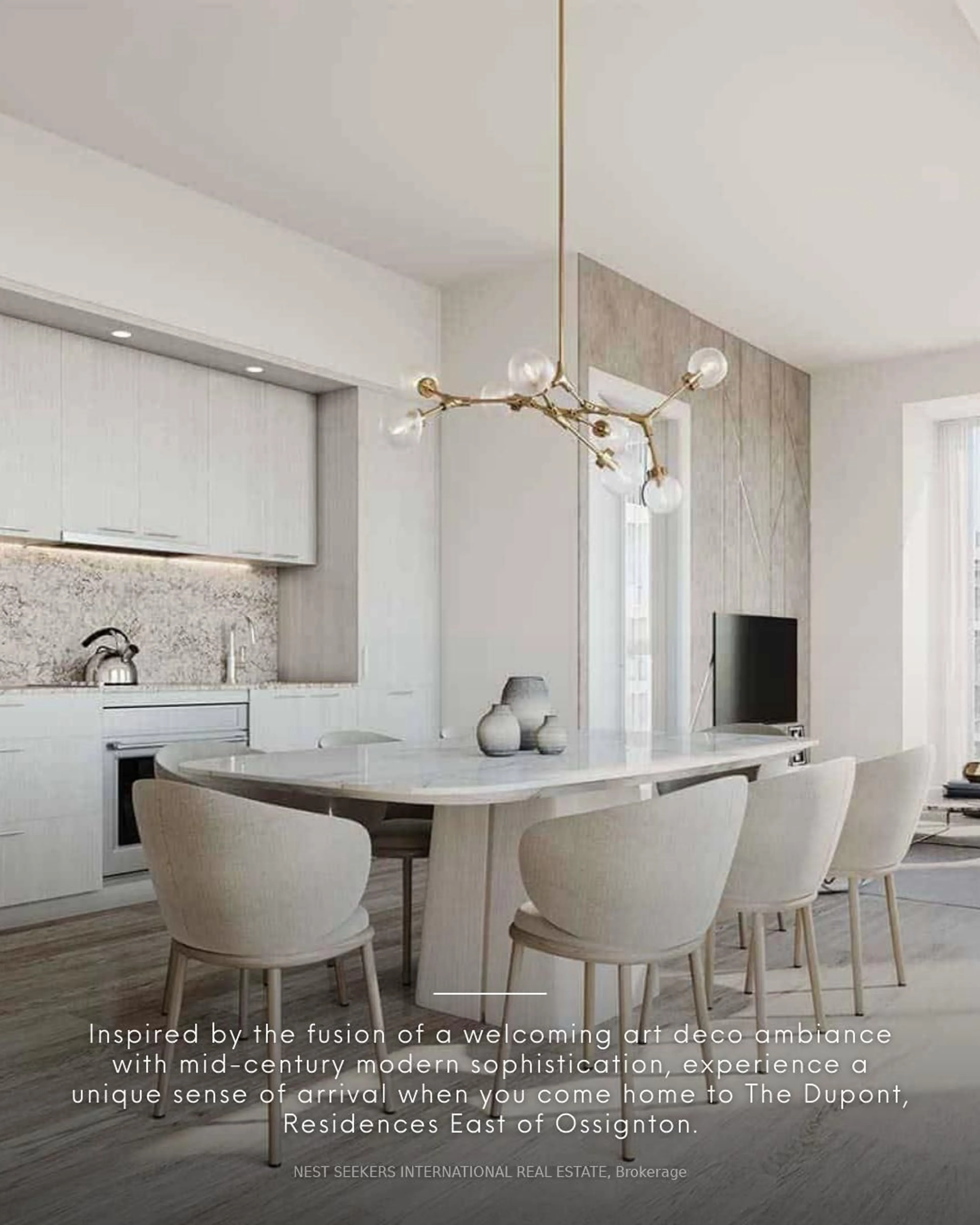 Contemporary kitchen, unknown for 840 Dupont St #742, Toronto Ontario A1A 1A1