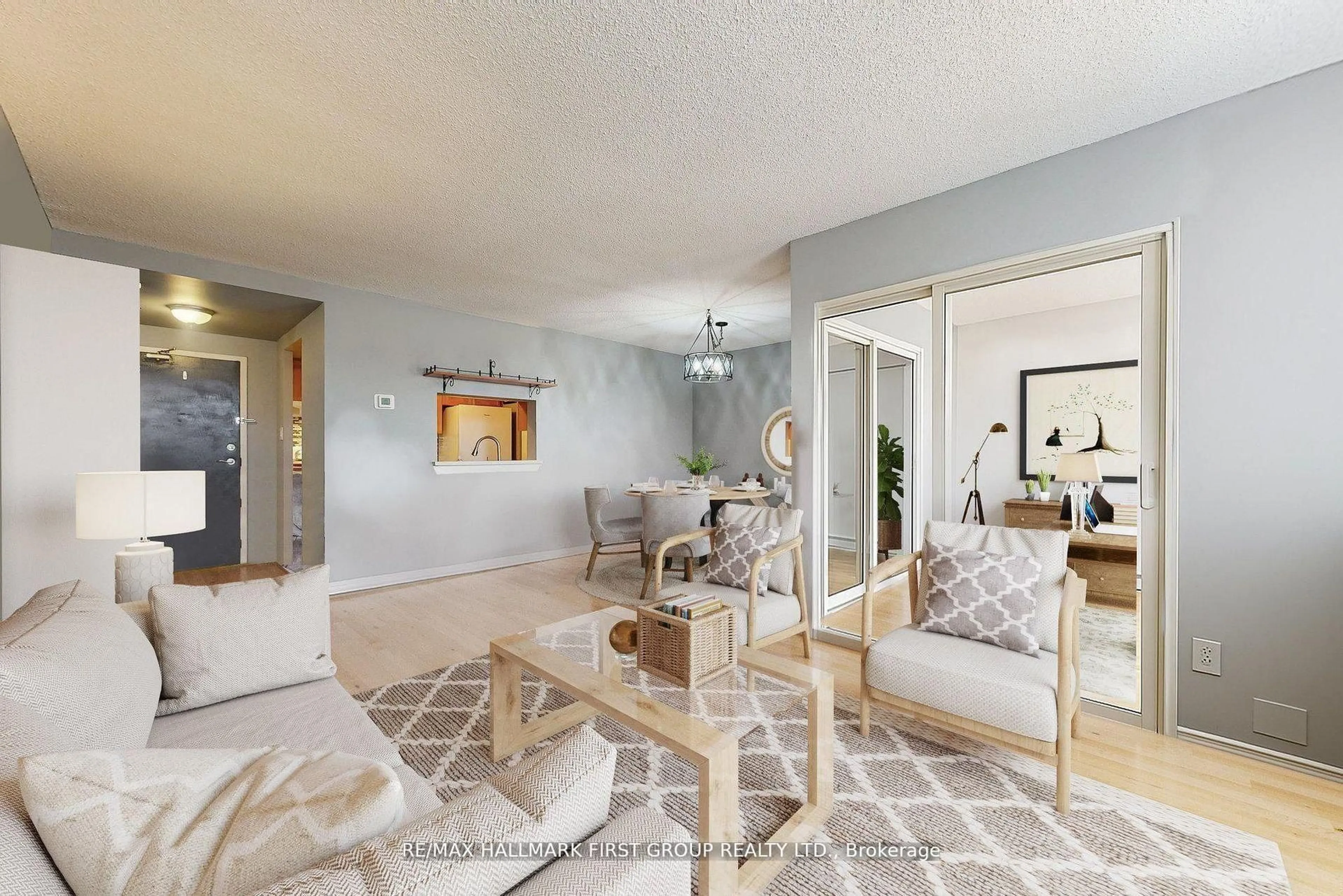 Living room with furniture, unknown for 8351 McLaughlin Rd #218, Brampton Ontario L6Y 4H8