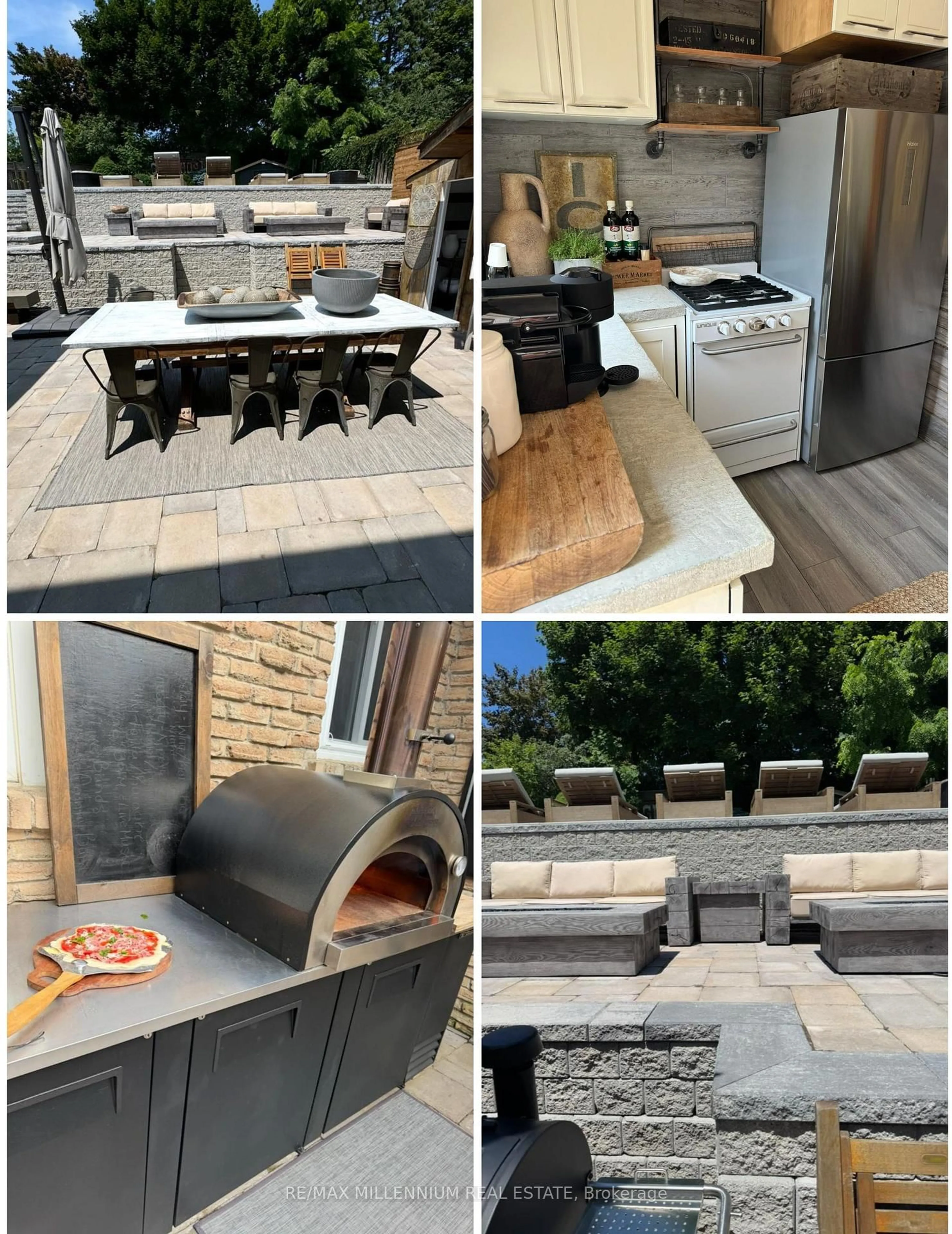 Contemporary kitchen, ceramic/tile floor for 67 Sherin Crt, Caledon Ontario L7E 3T6