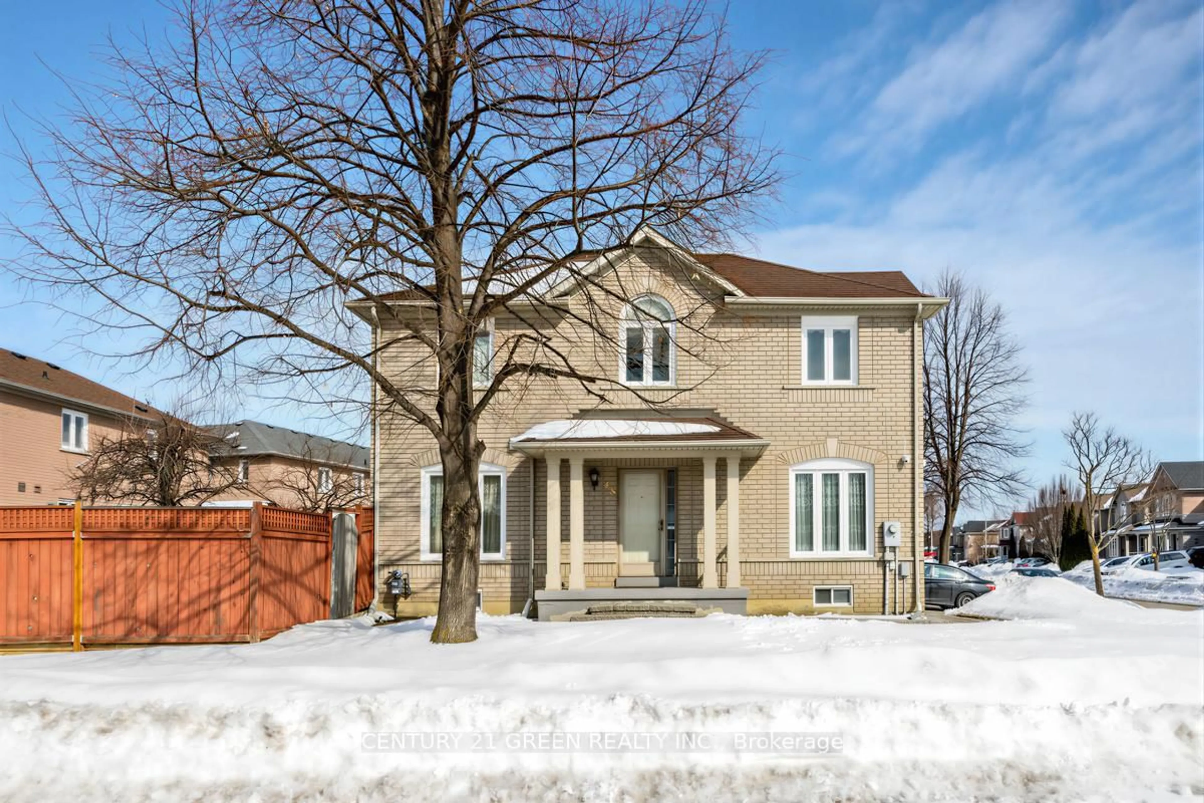 Home with brick exterior material, street for 45 Dolphin Song Cres, Brampton Ontario L6R 2A7