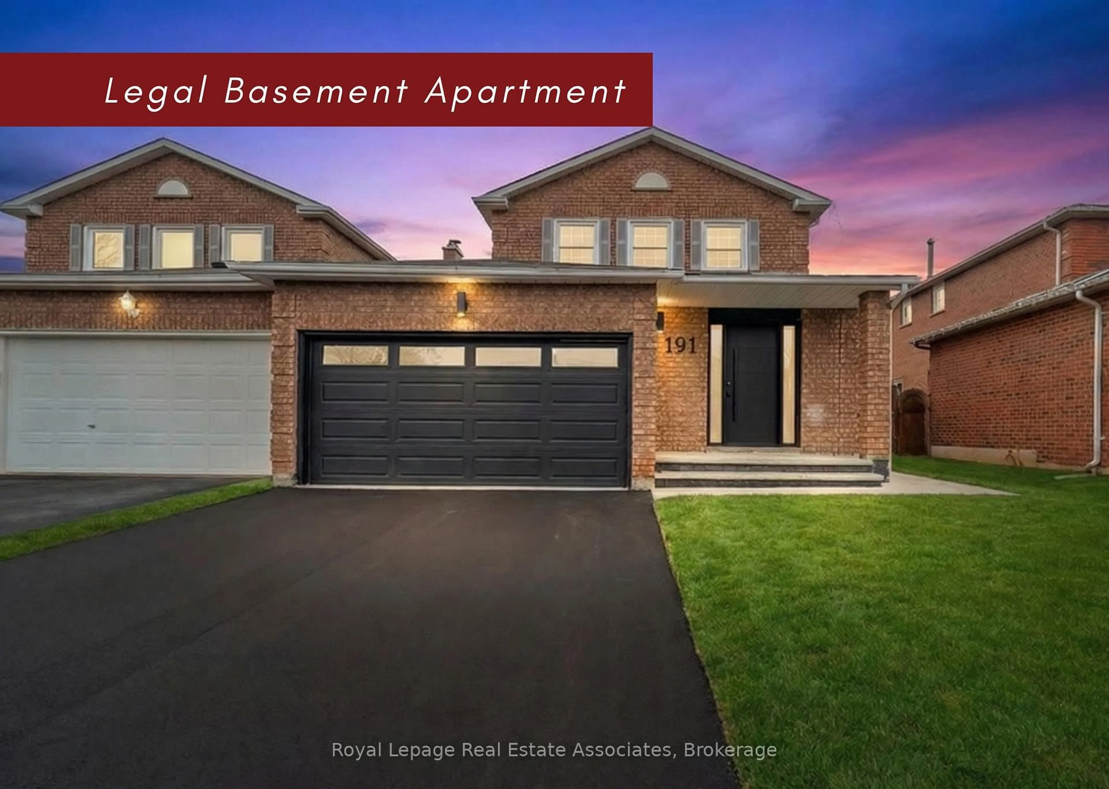 Home with brick exterior material, street for 191 Genesee Dr, Oakville Ontario L6H 5Y7