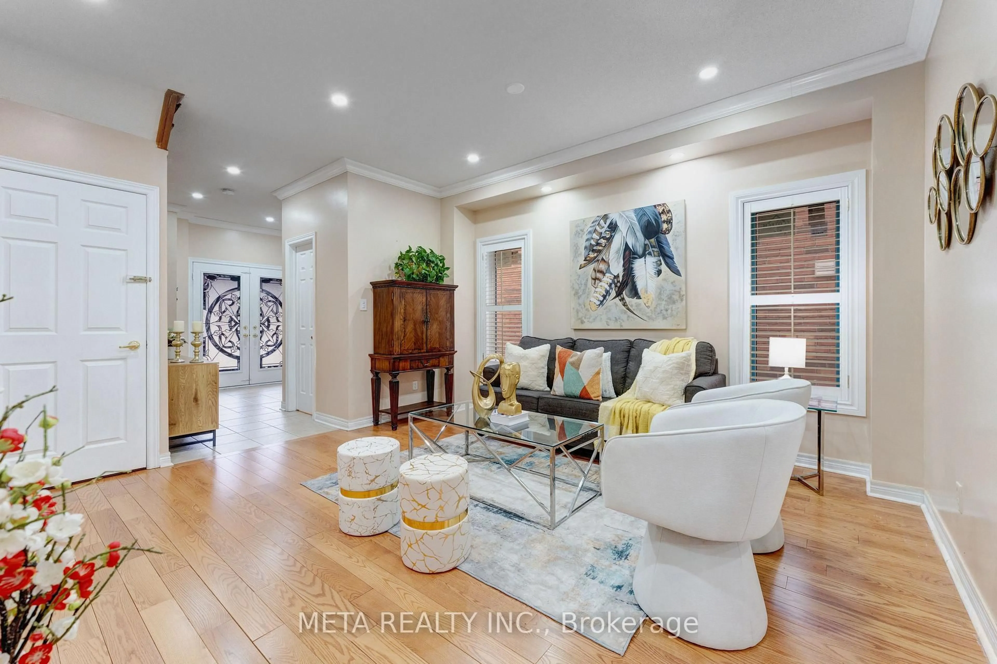 Living room with furniture, unknown for 30 Krakow St, Brampton Ontario L6Y 0K7