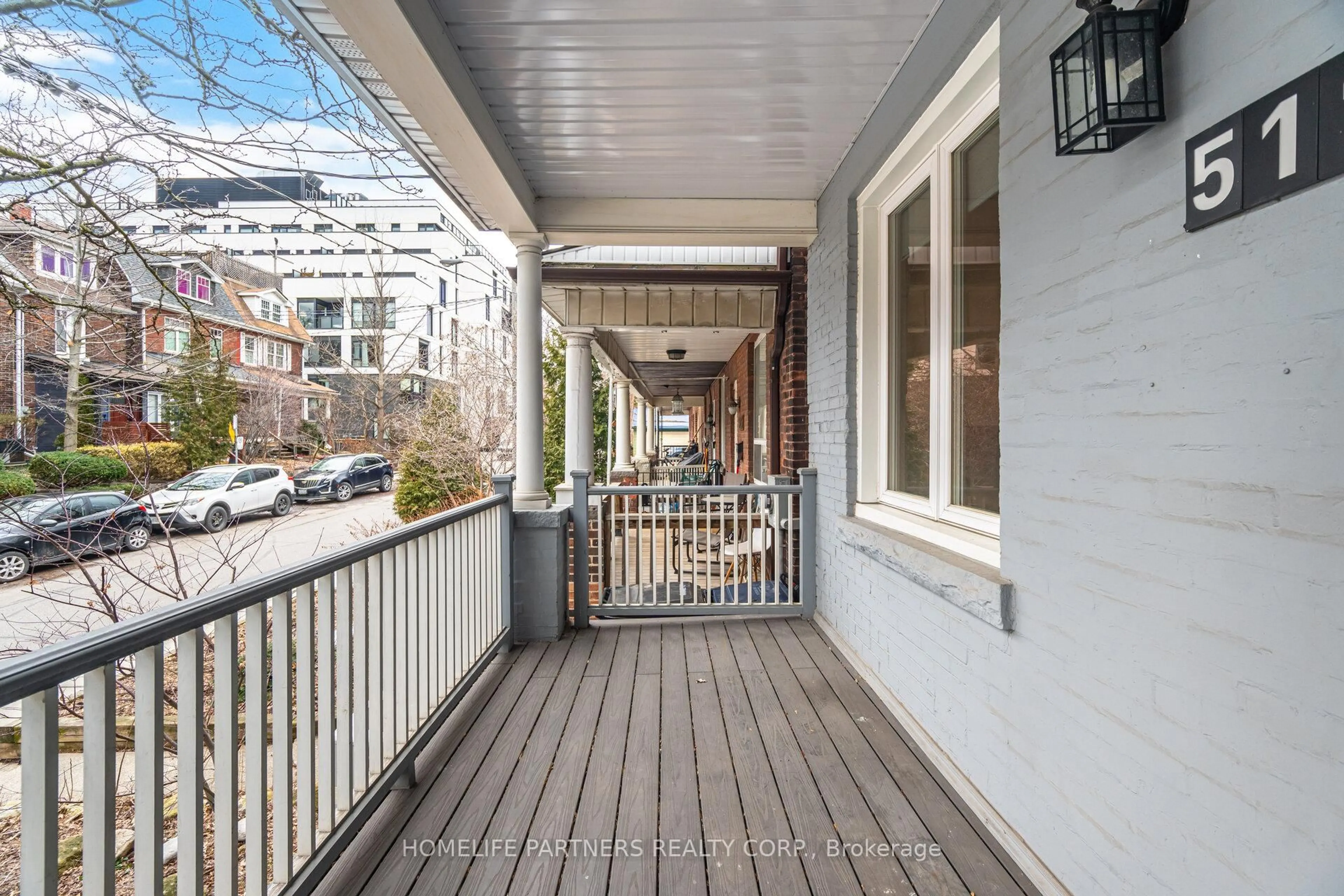 Patio, street for 511 Indian Grve, Toronto Ontario M6P 2J1