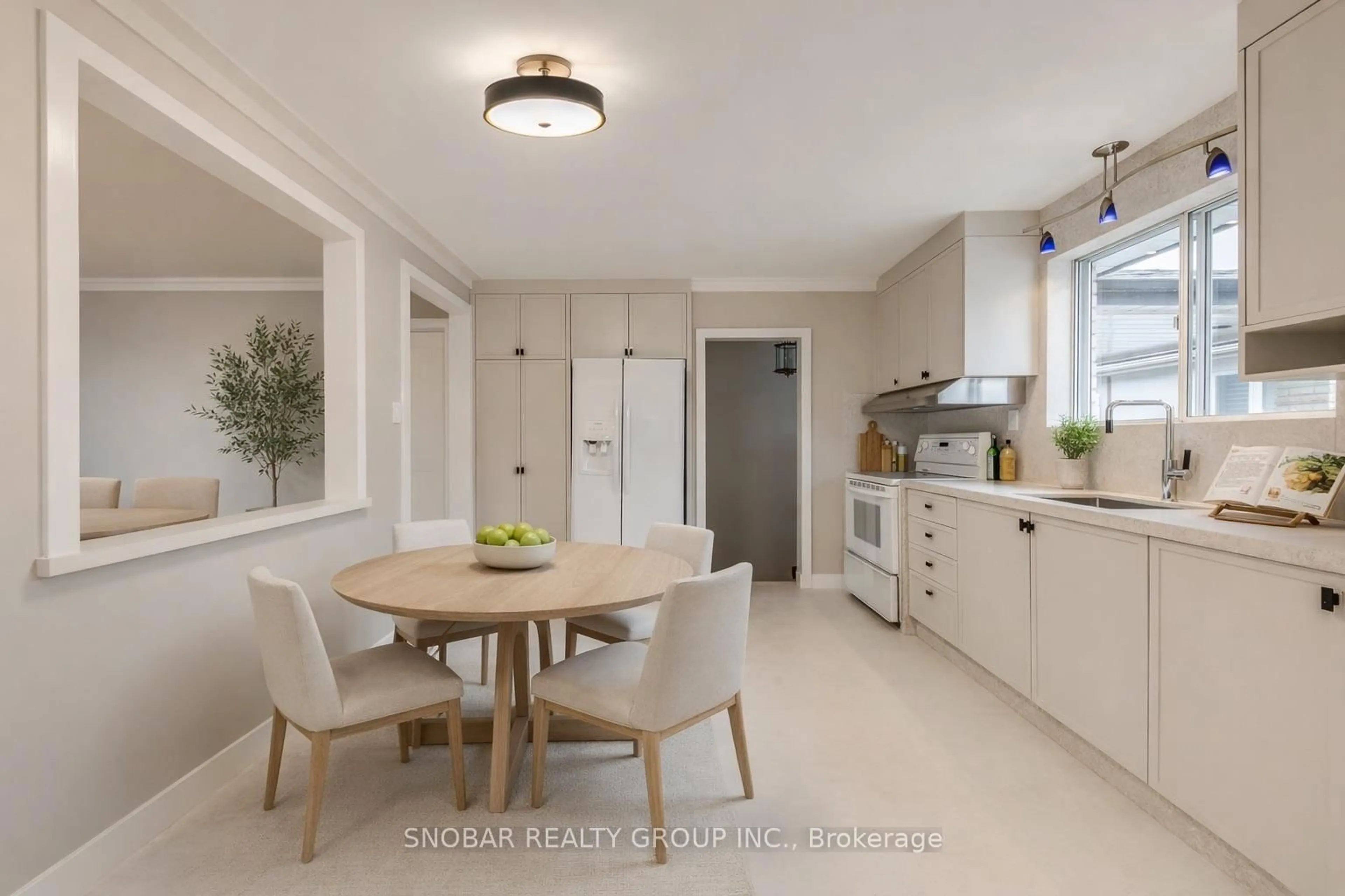 Open concept kitchen, unknown for 47 Bucksburn Rd, Toronto Ontario M9V 3V5