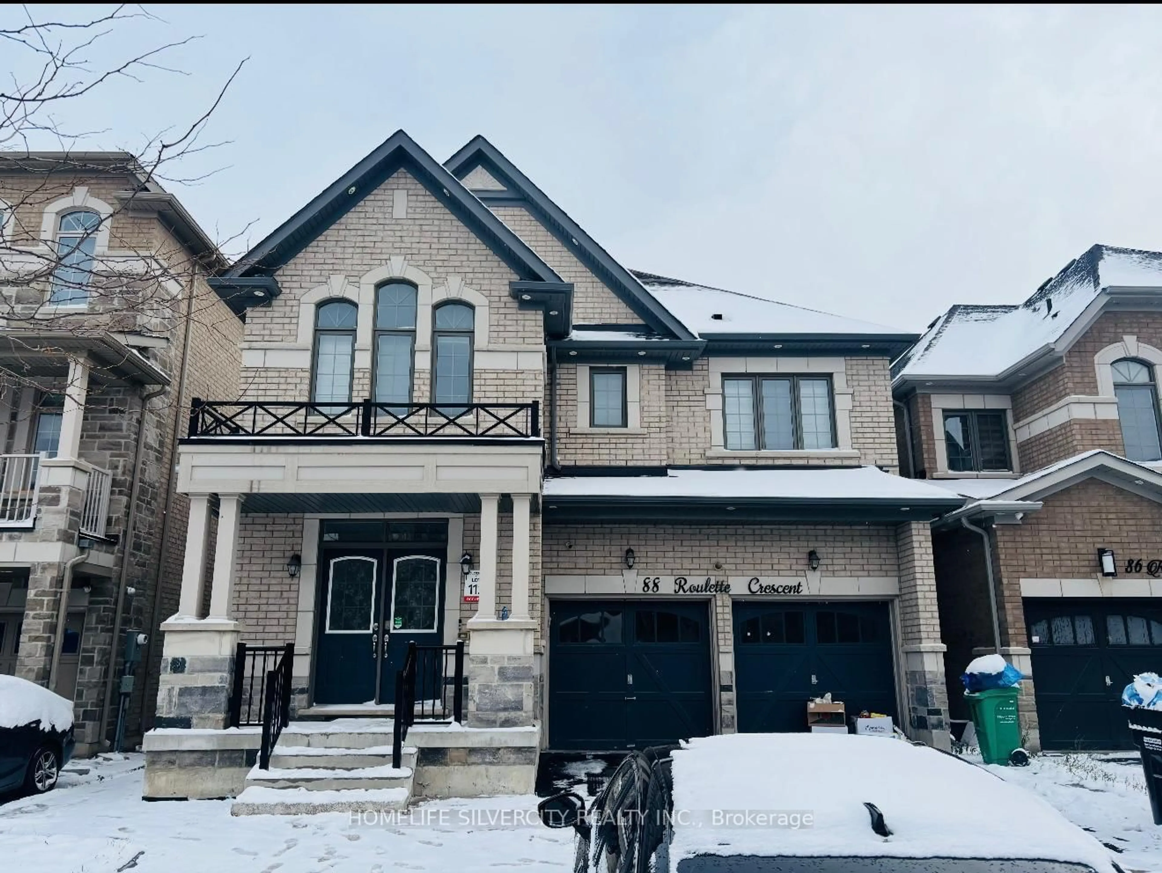 Home with brick exterior material, street for 88 Roulette Cres, Brampton Ontario L7A 4R6