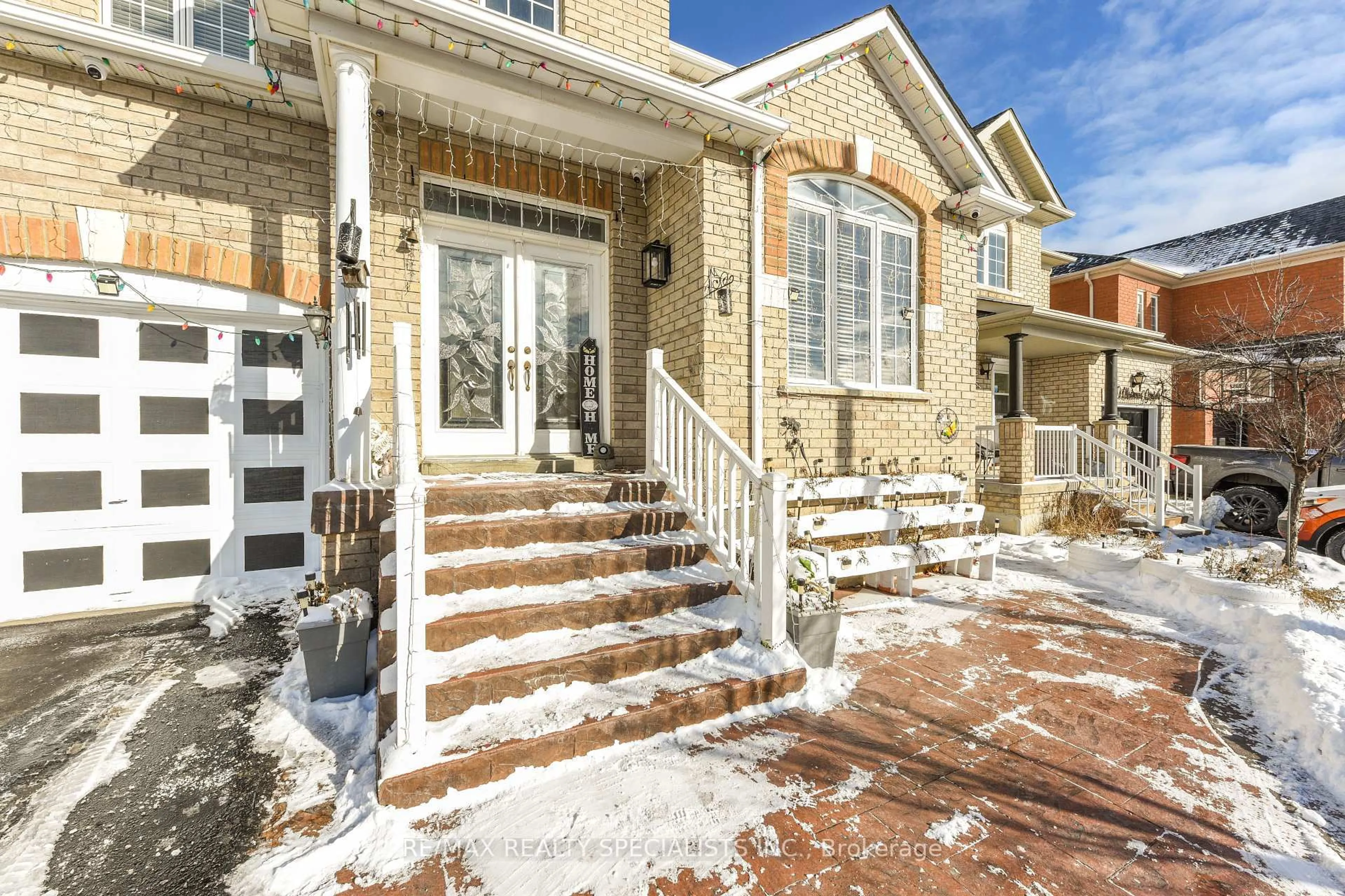 Home with brick exterior material, street for 41 Madronna Gdns, Brampton Ontario L7A 2V9