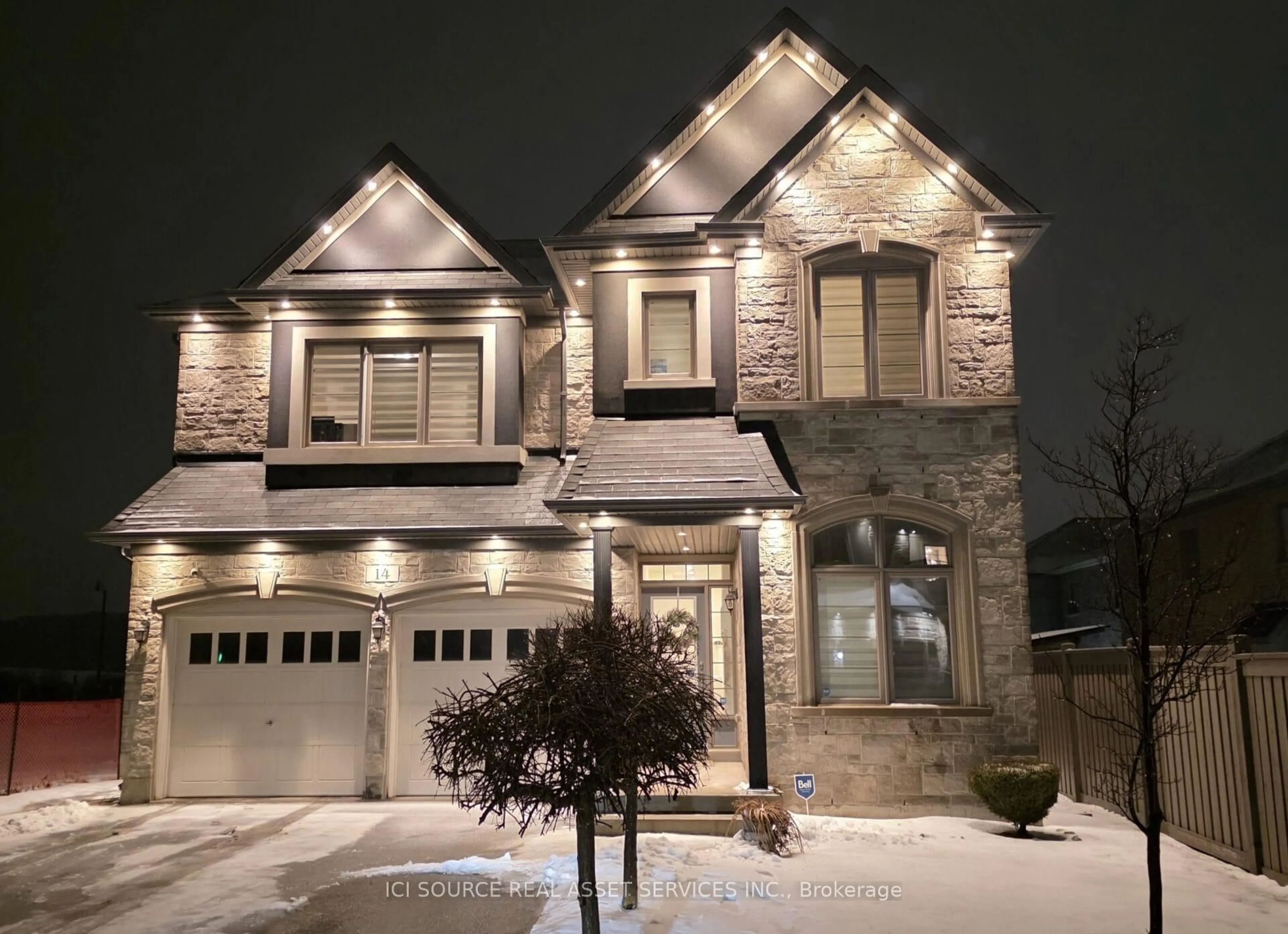 Home with brick exterior material, street for 14 Boundary Creek Path, Brampton Ontario L6Y 6E1