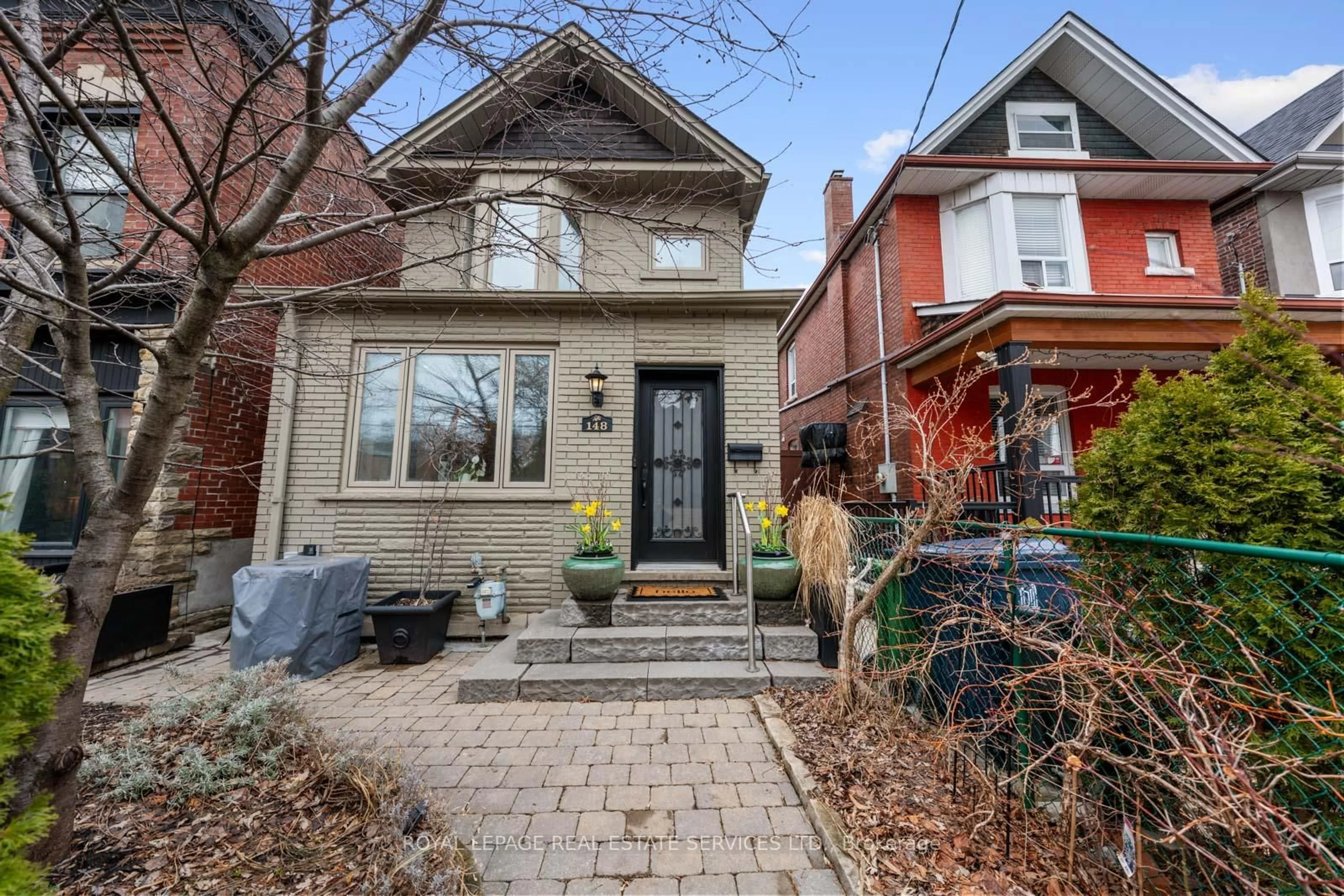 Home with brick exterior material, street for 148 Wallace Ave, Toronto Ontario M6H 1T5