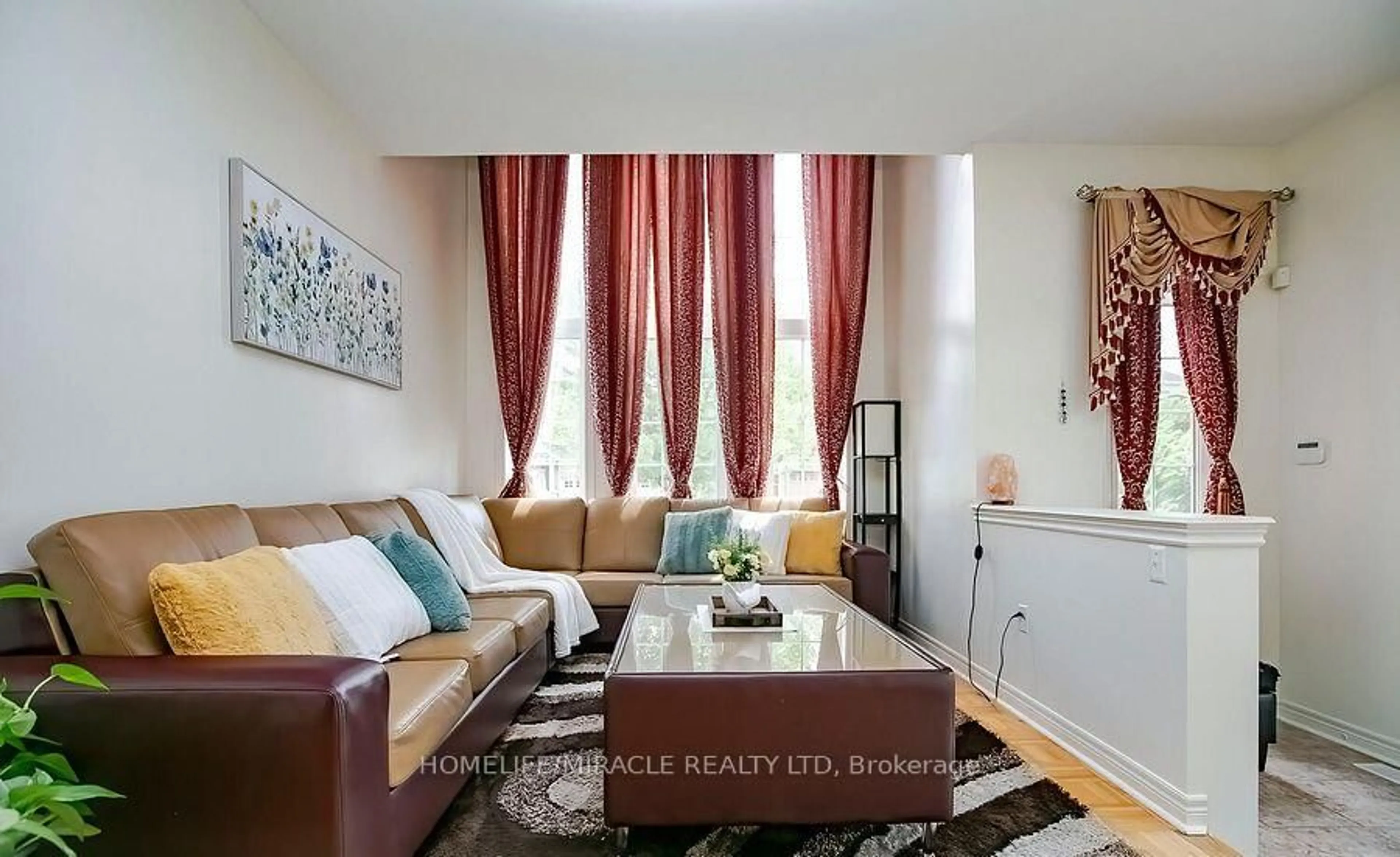 Living room with furniture, unknown for 1 Buckler St, Brampton Ontario L6R 0H4