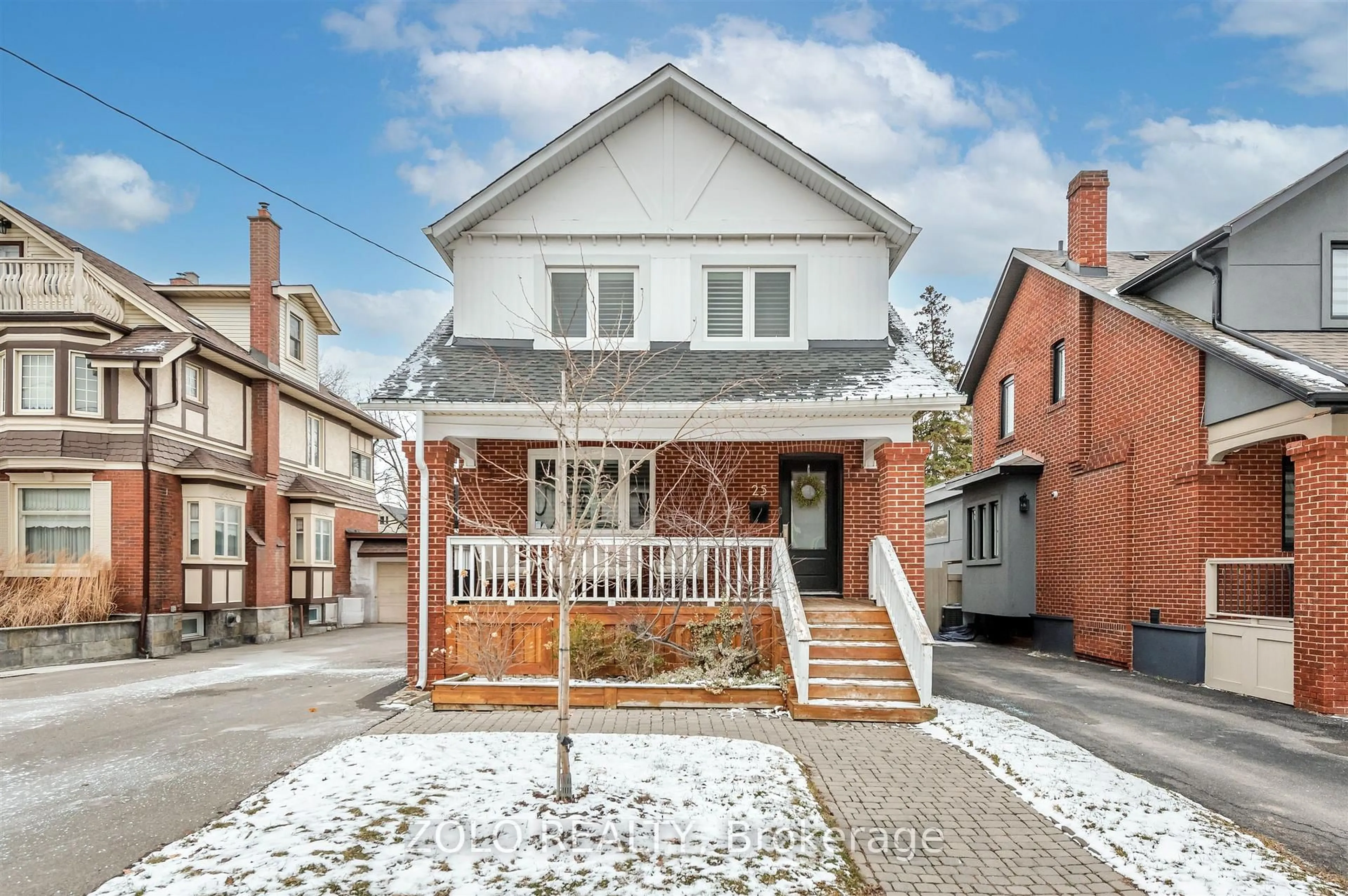 Home with brick exterior material, street for 25 Joseph St, Toronto Ontario M9N 2H9