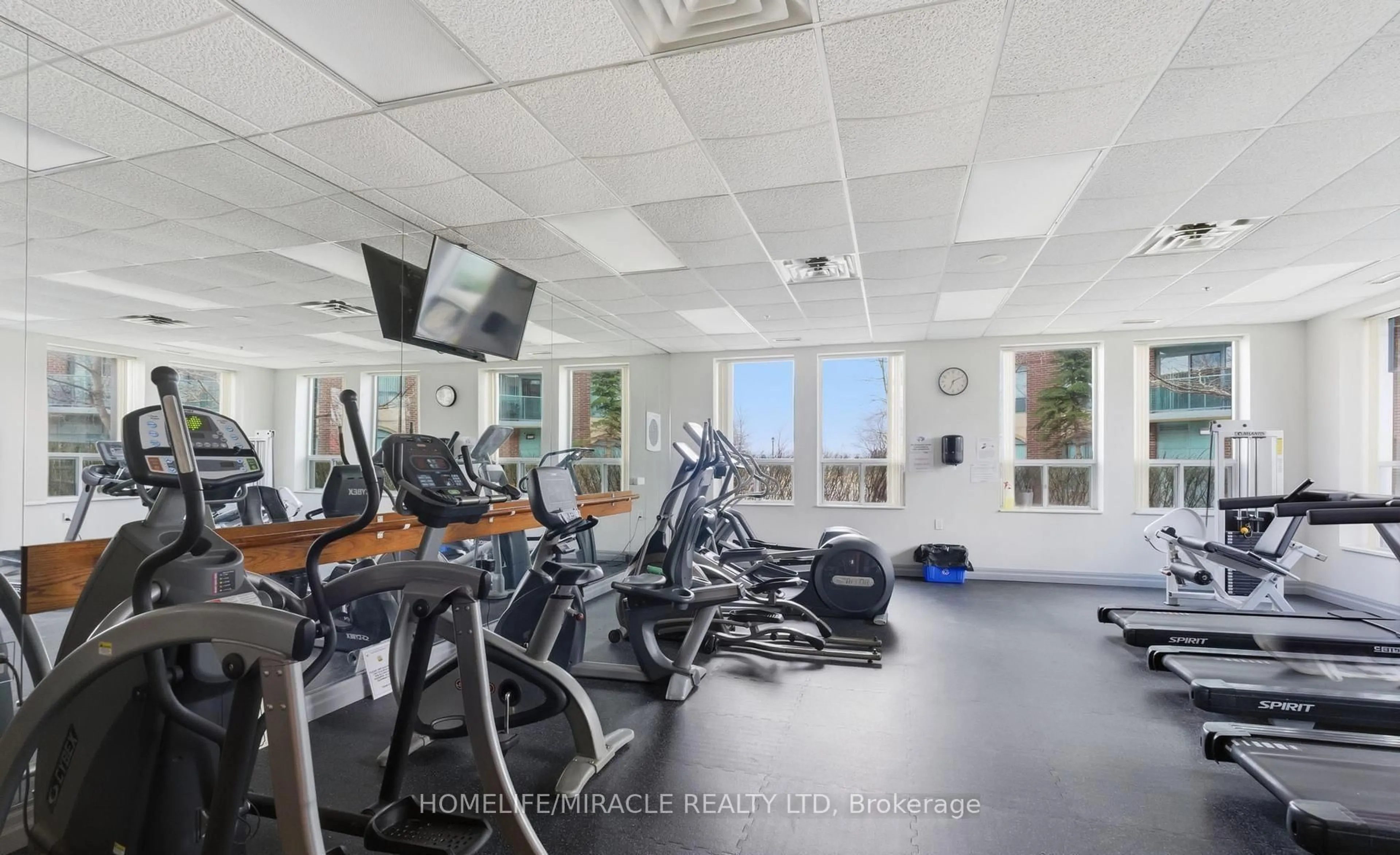 Gym or fitness room for 4889 Kimbermount Ave #203, Mississauga Ontario L5M 7R9