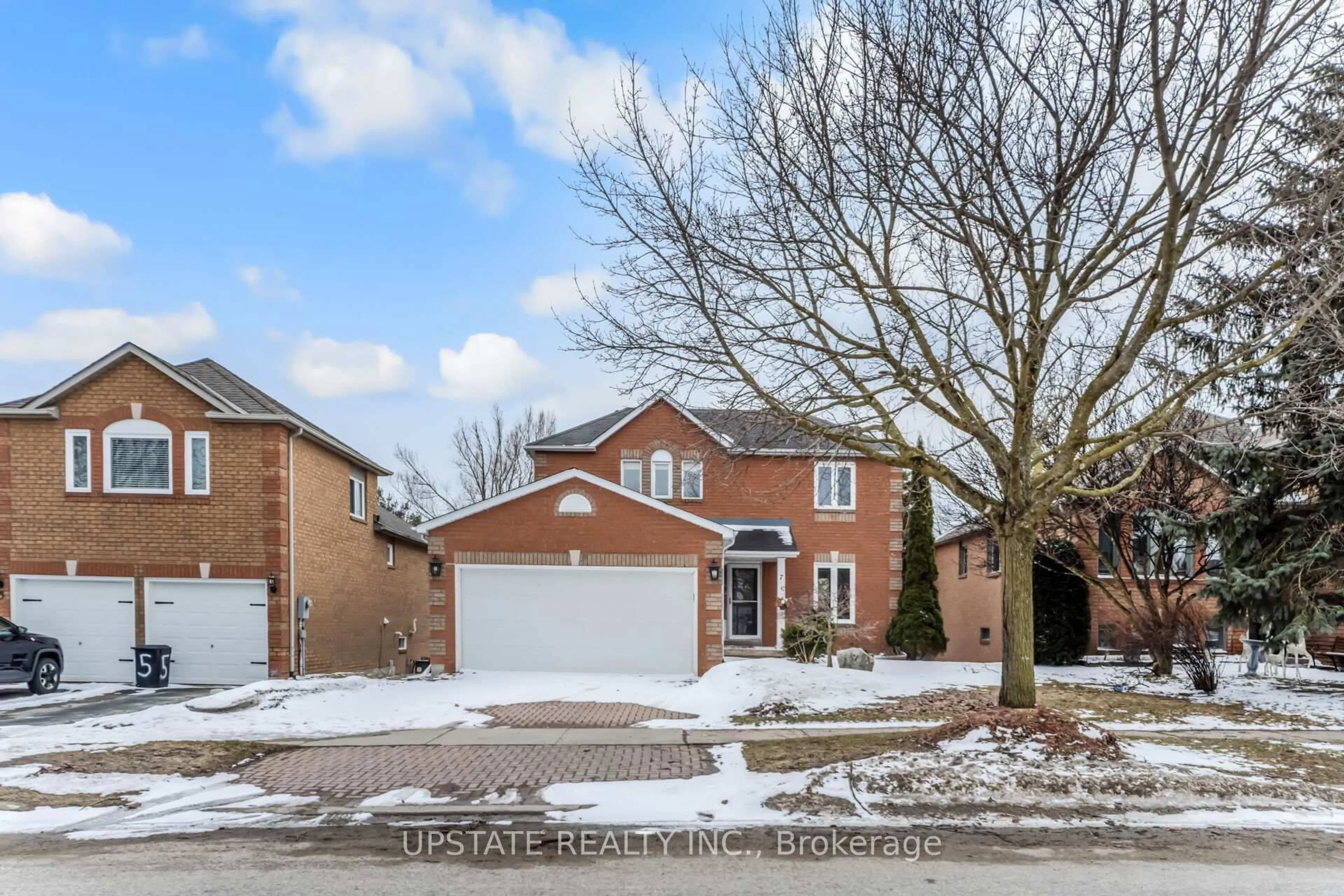 Home with brick exterior material, street for 7 Birchway Pl, Halton Hills Ontario L7J 2X4