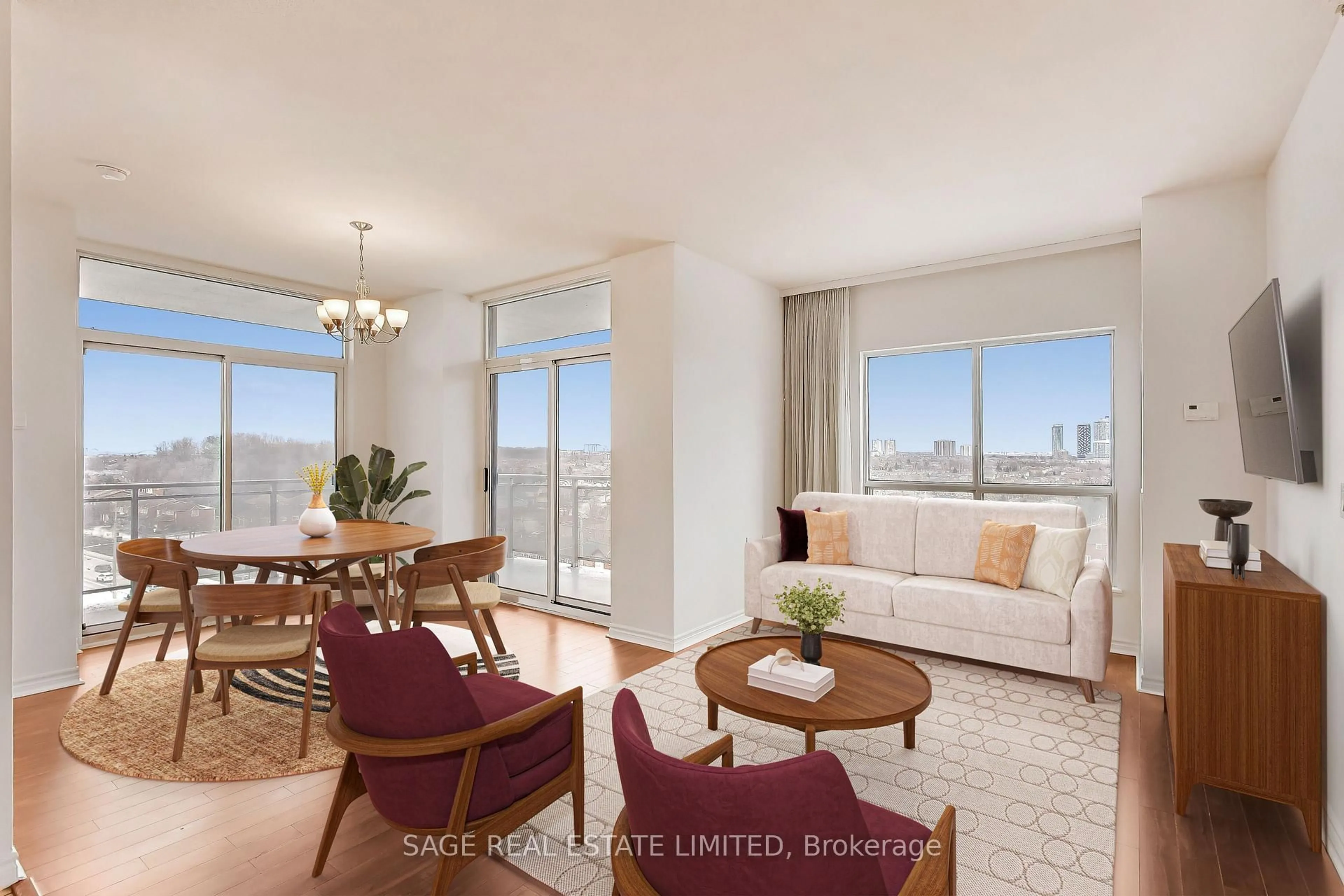 Living room with furniture, unknown for 810 Scollard Crt #902, Mississauga Ontario L5V 0A4