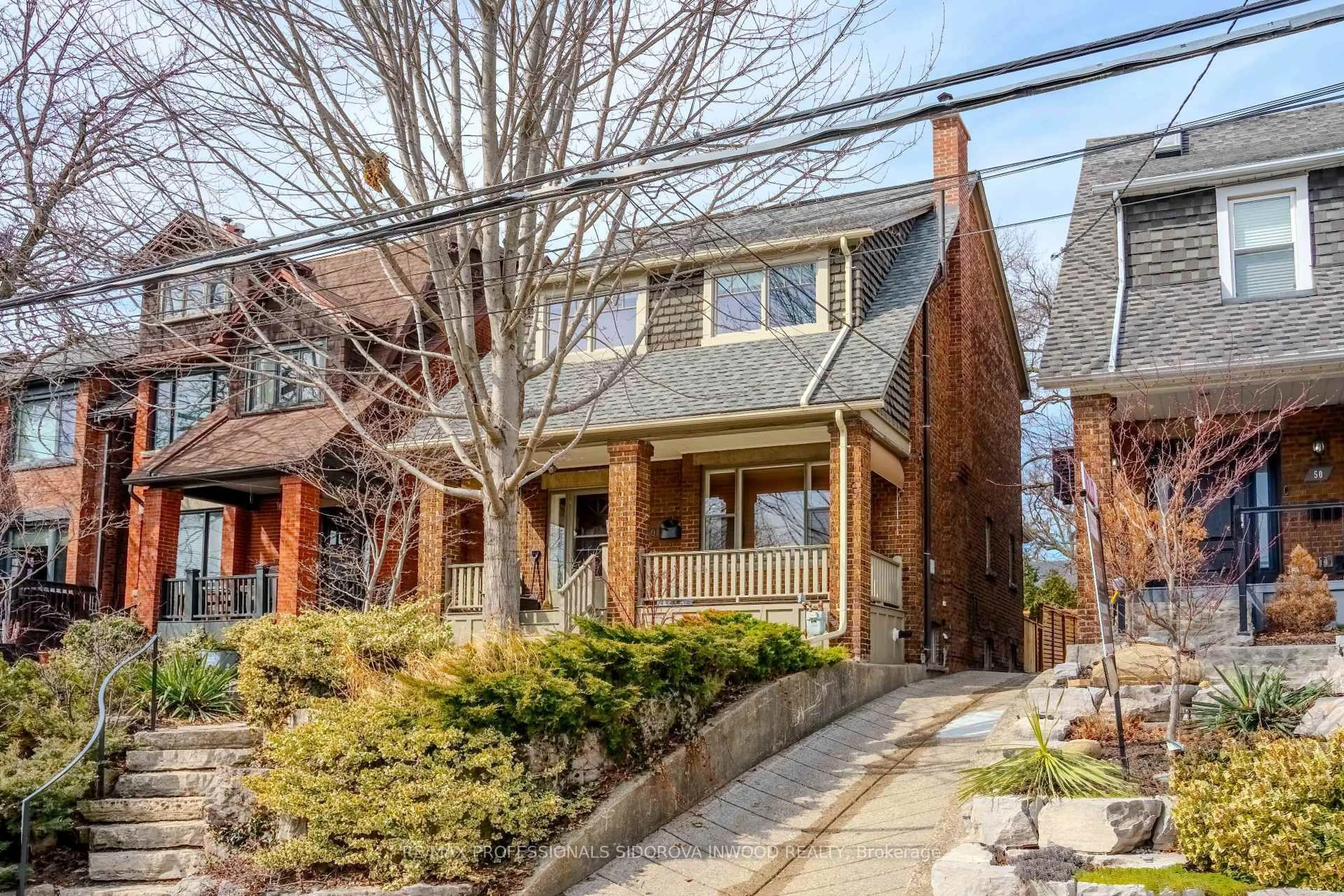 Home with brick exterior material, street for 48 Evelyn Ave, Toronto Ontario M6P 2Y9