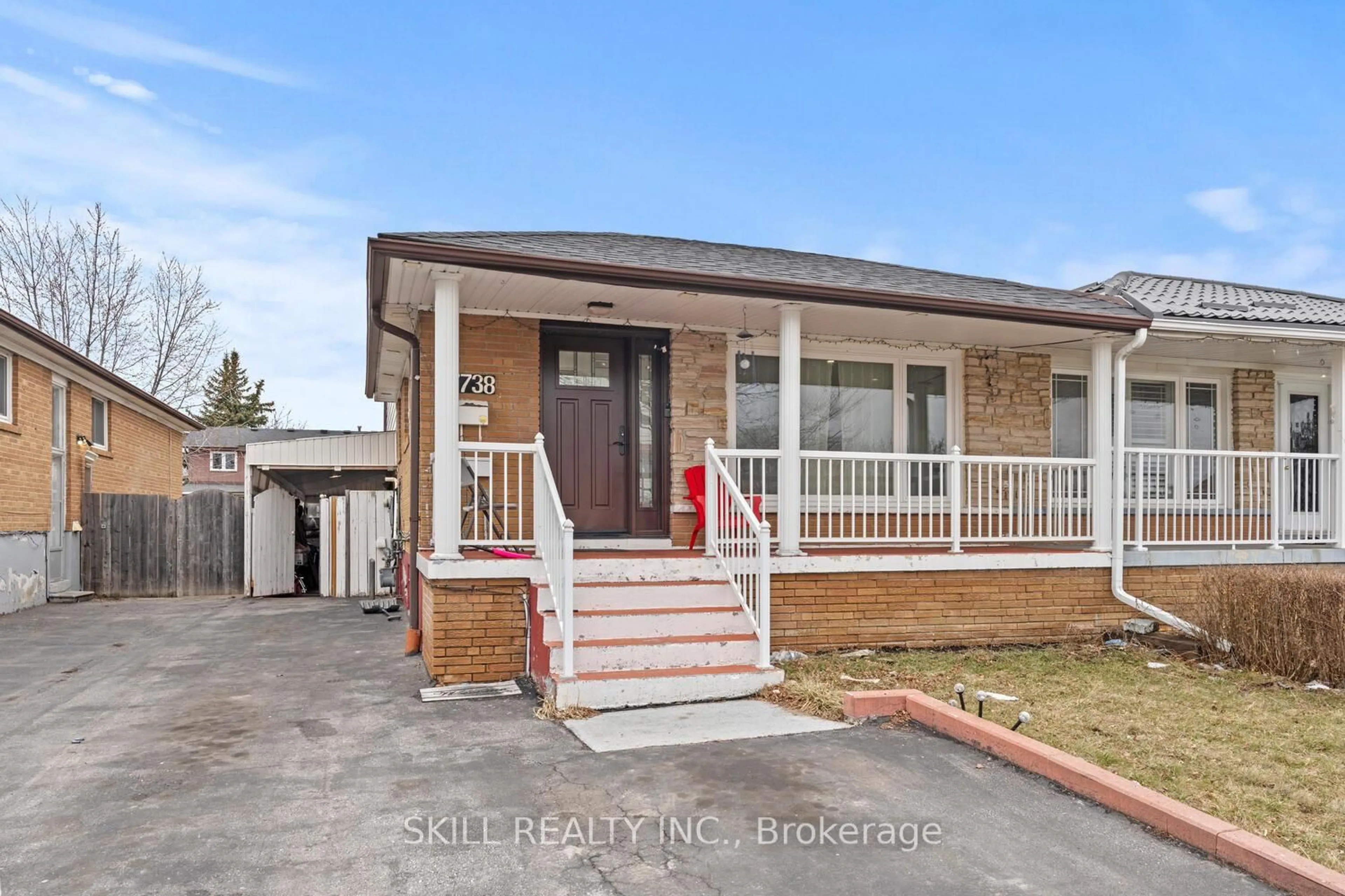Home with brick exterior material, street for 7738 Redstone Rd, Mississauga Ontario L4T 2B9