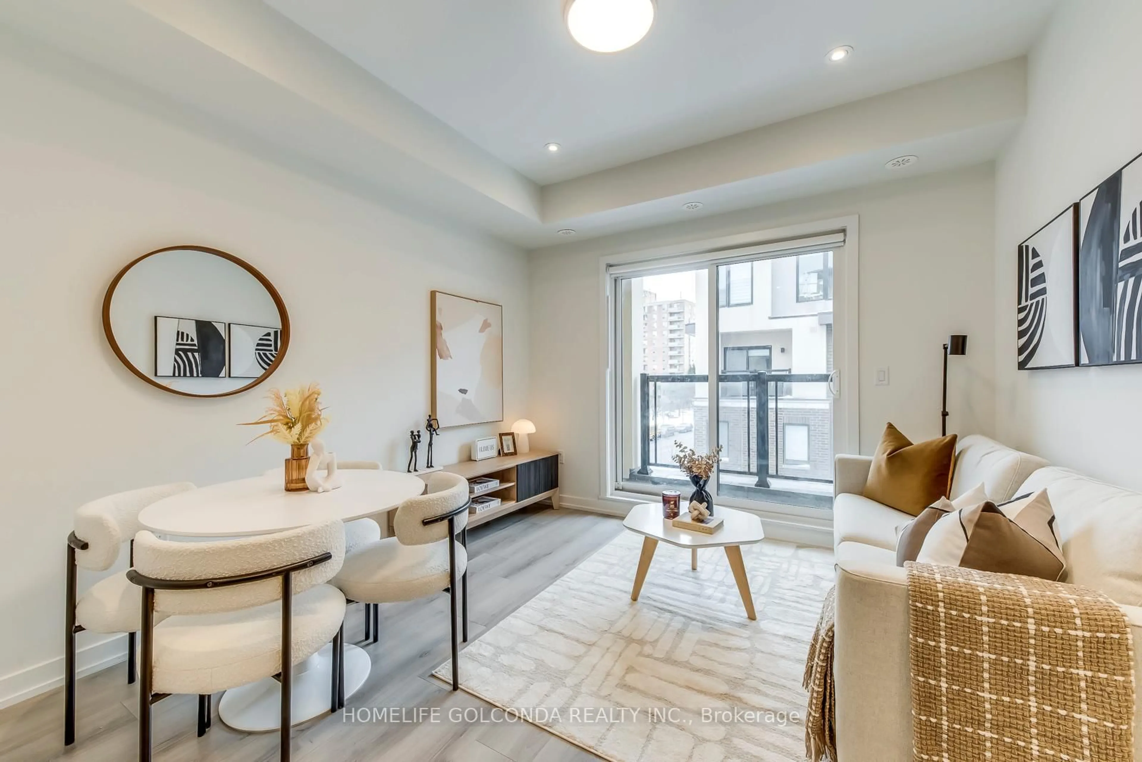 Living room with furniture, unknown for 3546 Colonial Dr ##4, Mississauga Ontario L5L 0C1