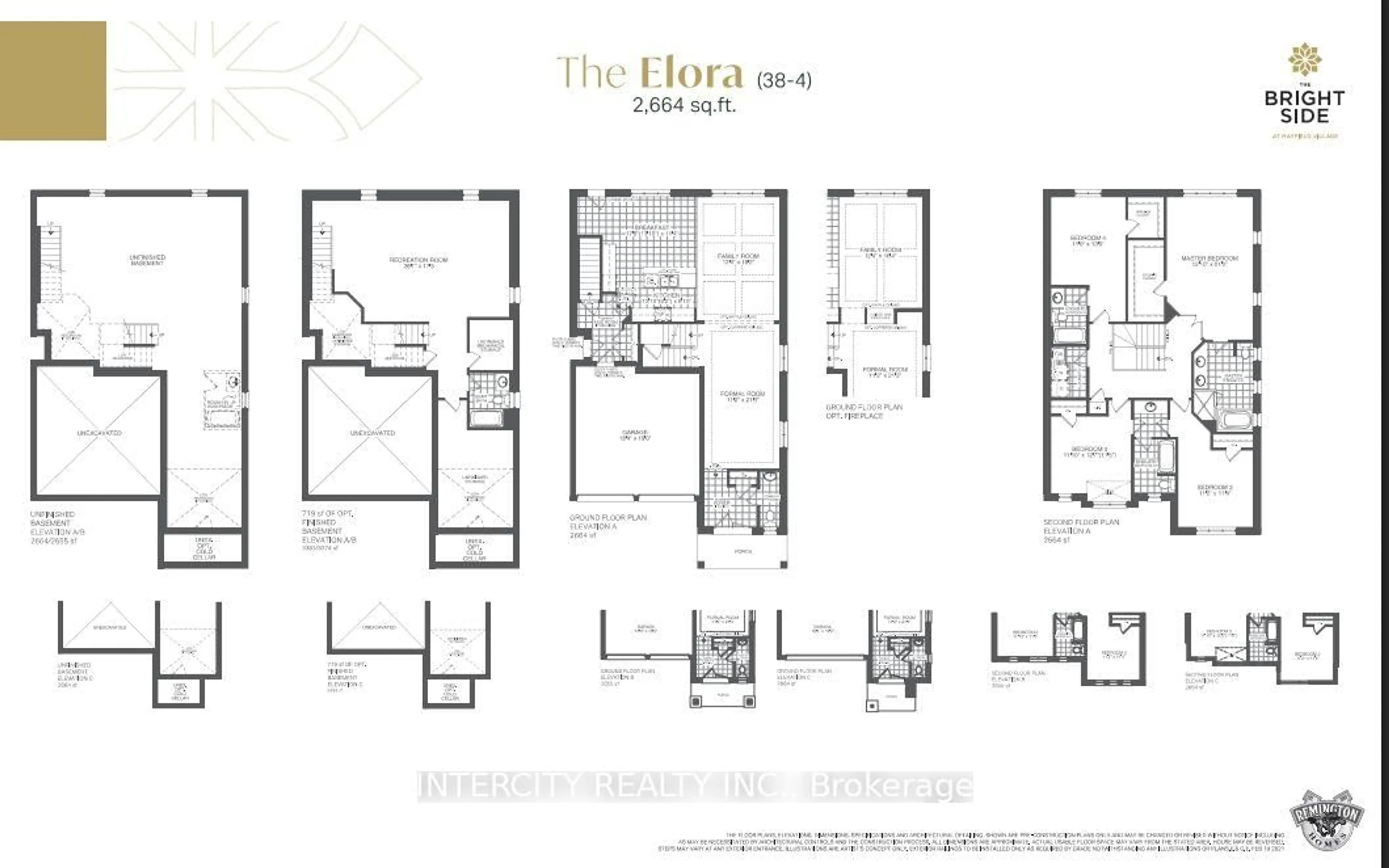 Floor plan for 11 Keyworth Cres, Brampton Ontario L6R 4E9
