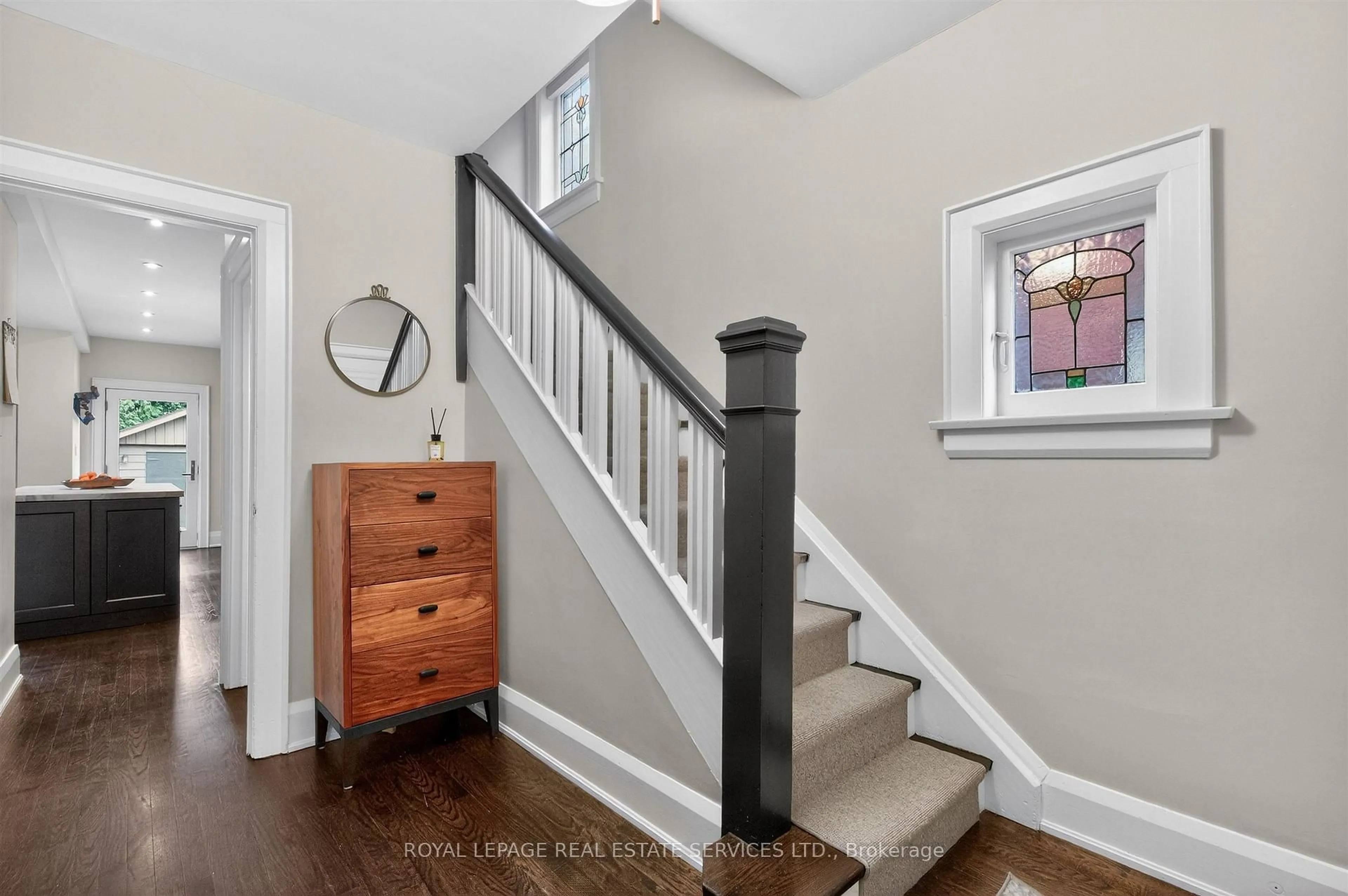 Indoor entryway for 396 Durie St, Toronto Ontario M6S 3G4