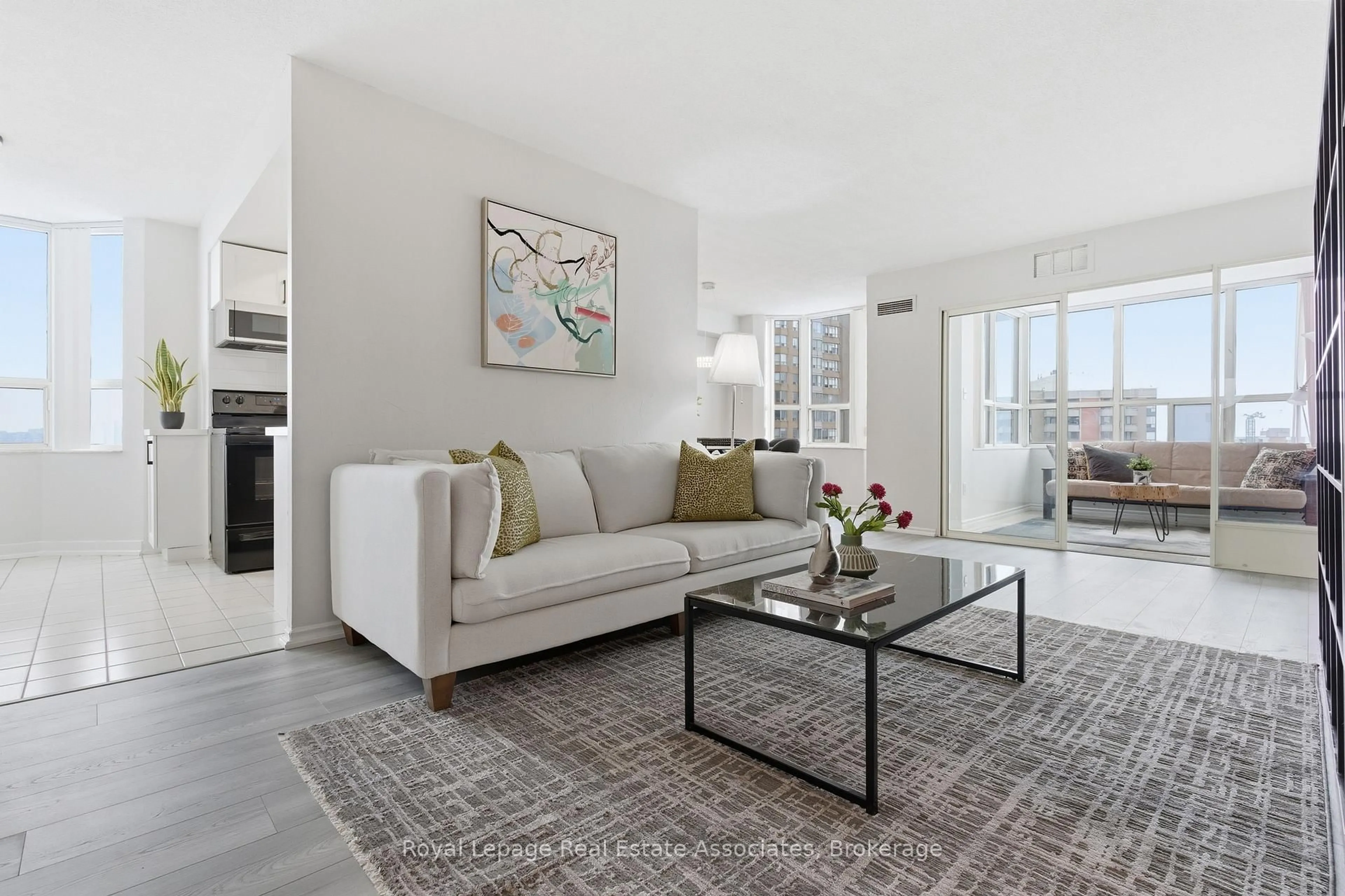 Living room with furniture, unknown for 10 Malta Ave #1004, Brampton Ontario L6Y 4G6