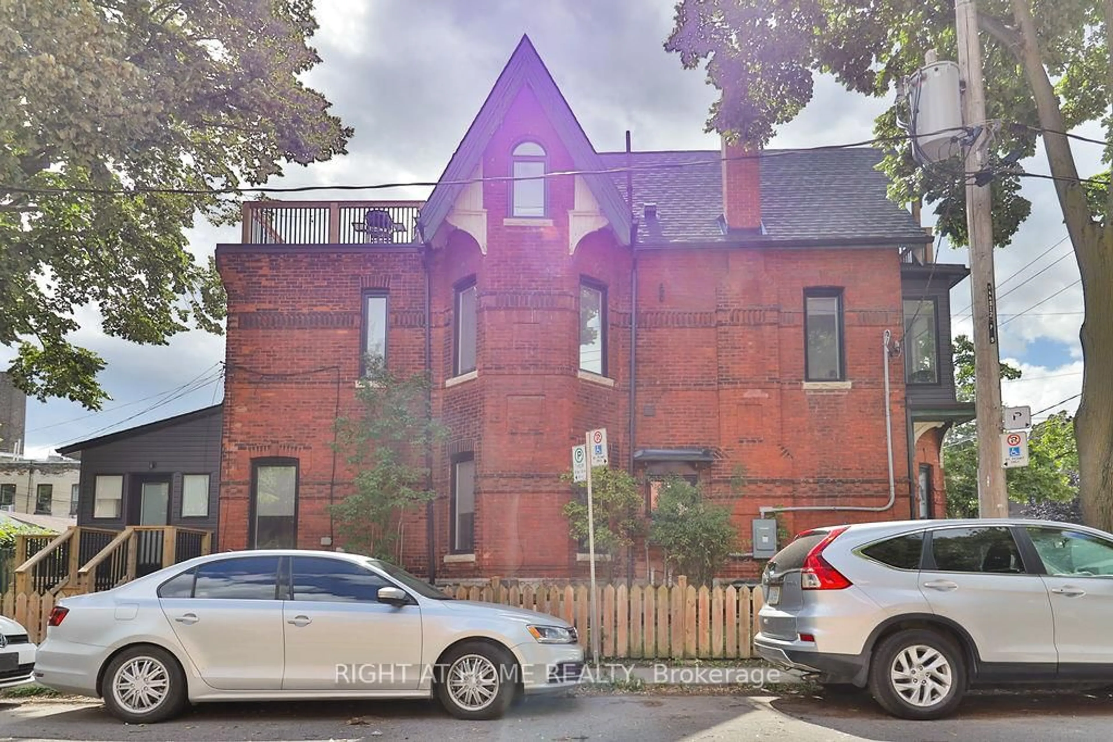 Home with brick exterior material, street for 45 Brock Ave, Toronto Ontario M6K 2K9