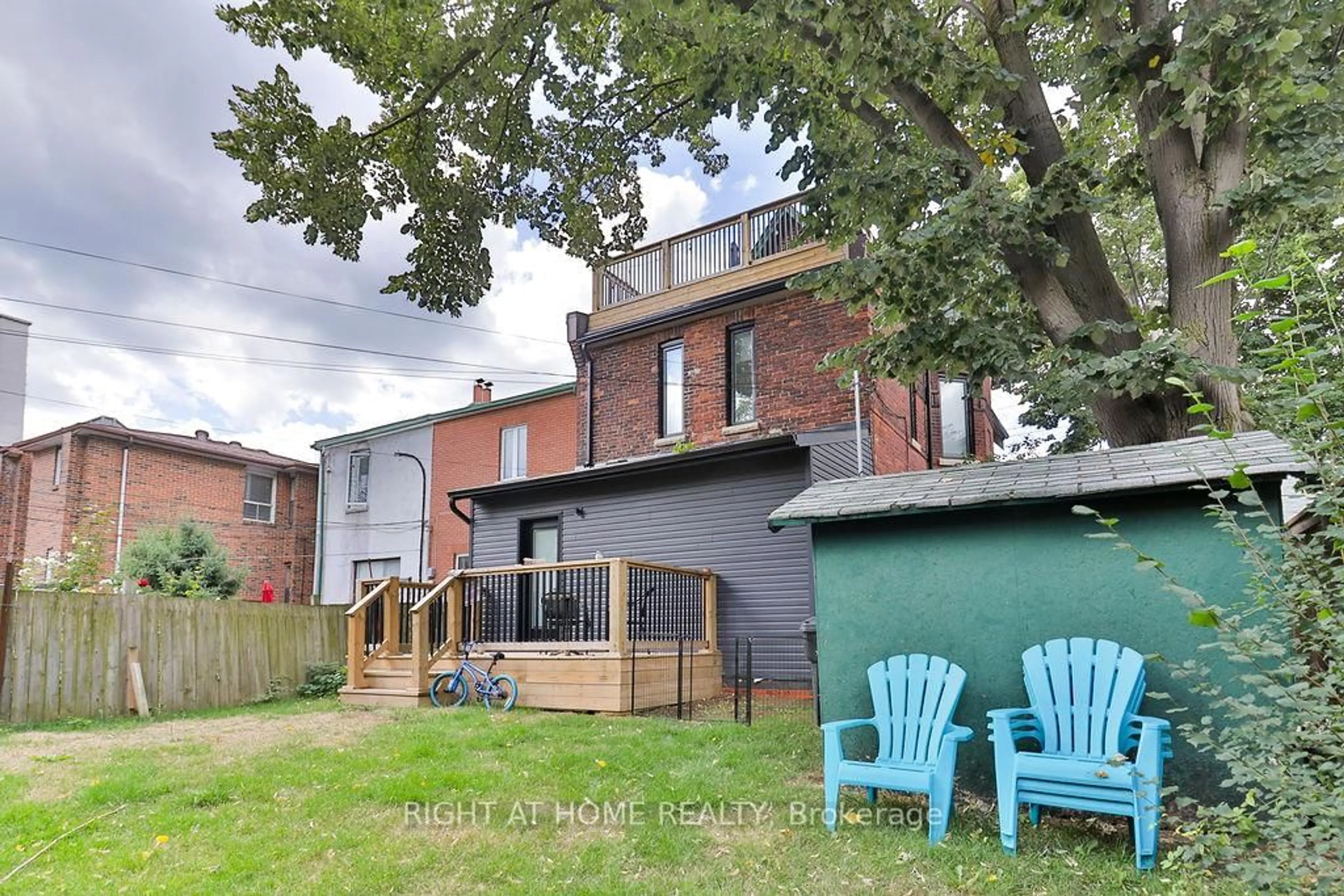 Home with brick exterior material, street for 45 Brock Ave, Toronto Ontario M6K 2K9