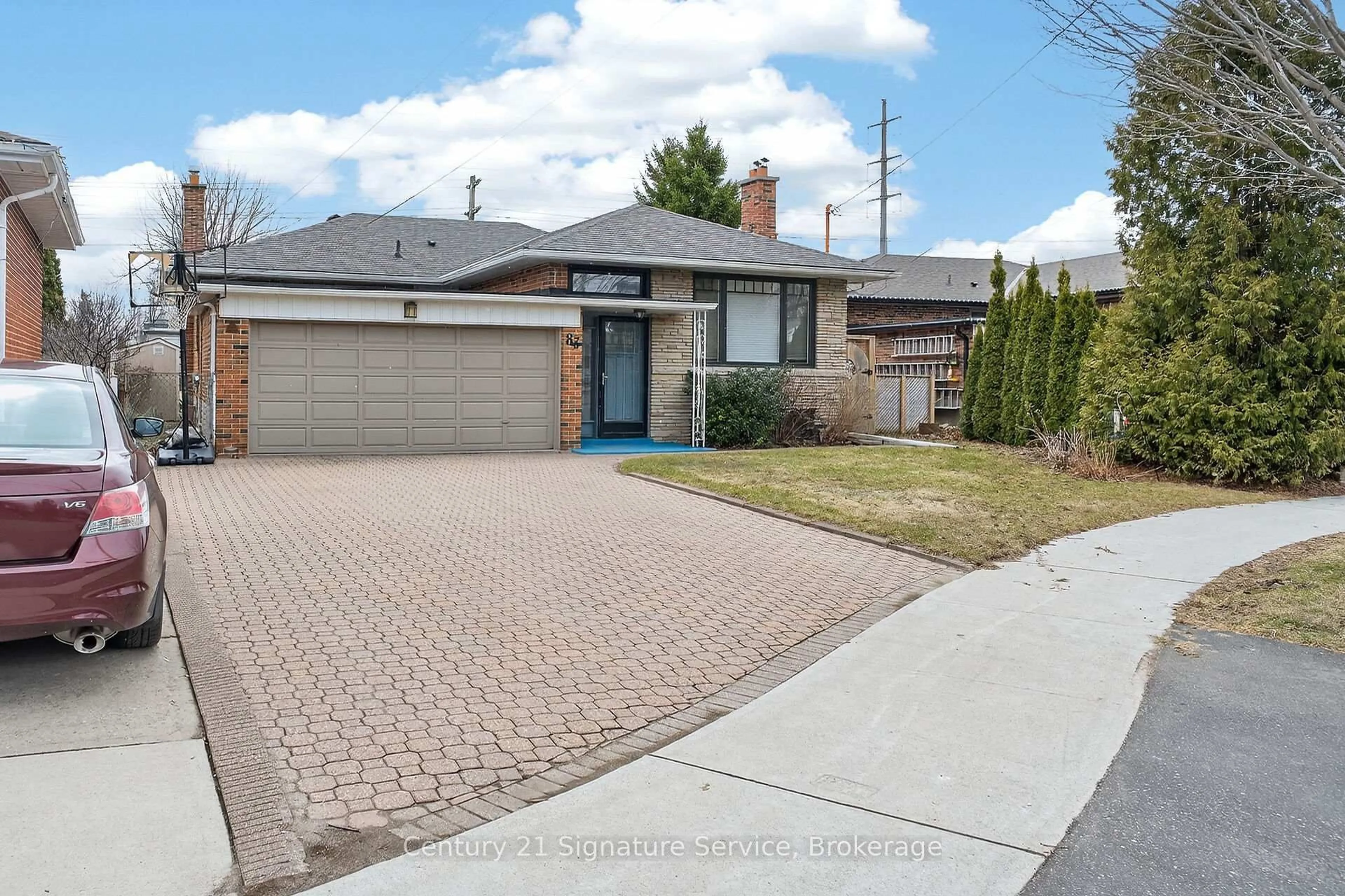 Home with brick exterior material, street for 83 Coney Rd, Toronto Ontario M8Z 2K7